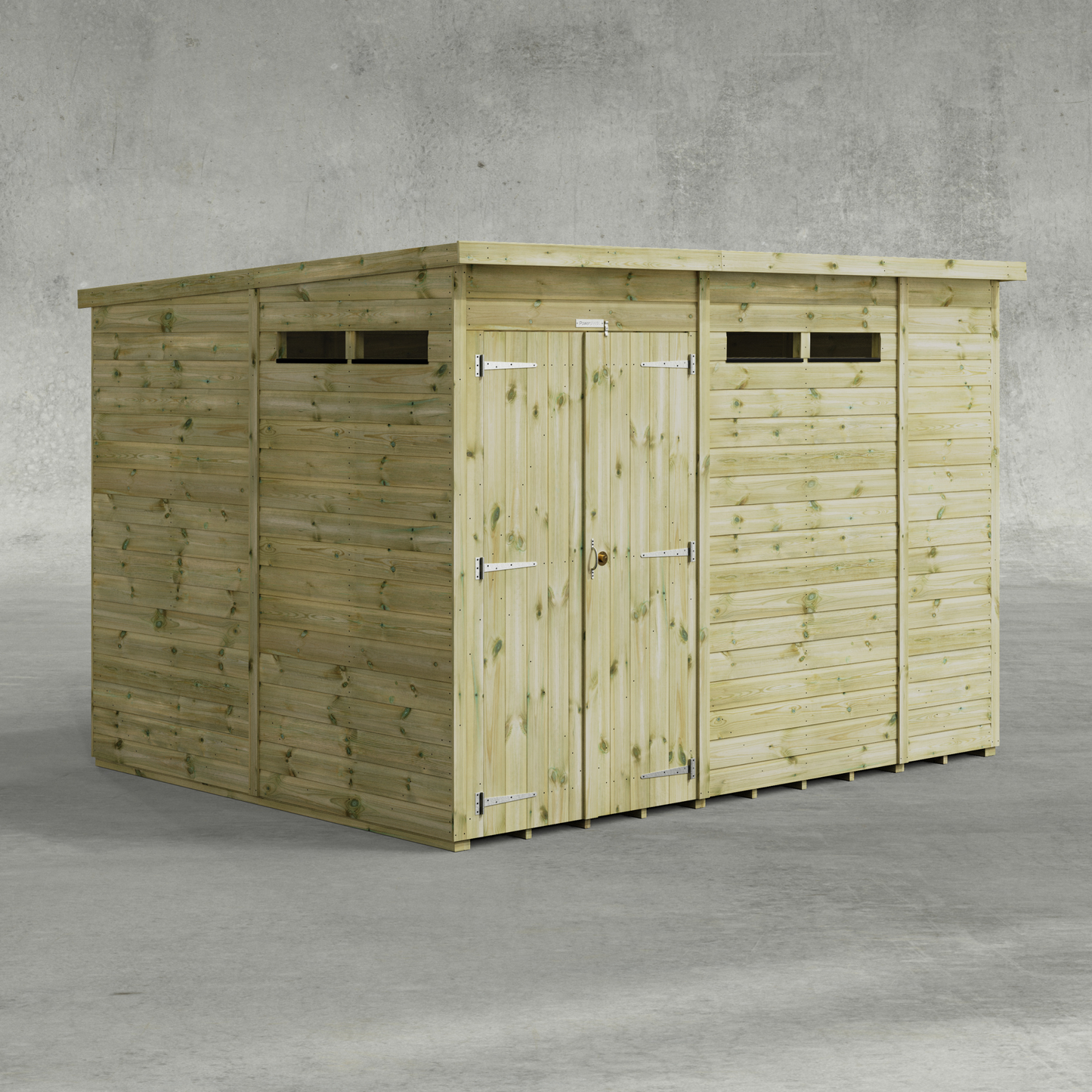 Premium Pent Security Shed