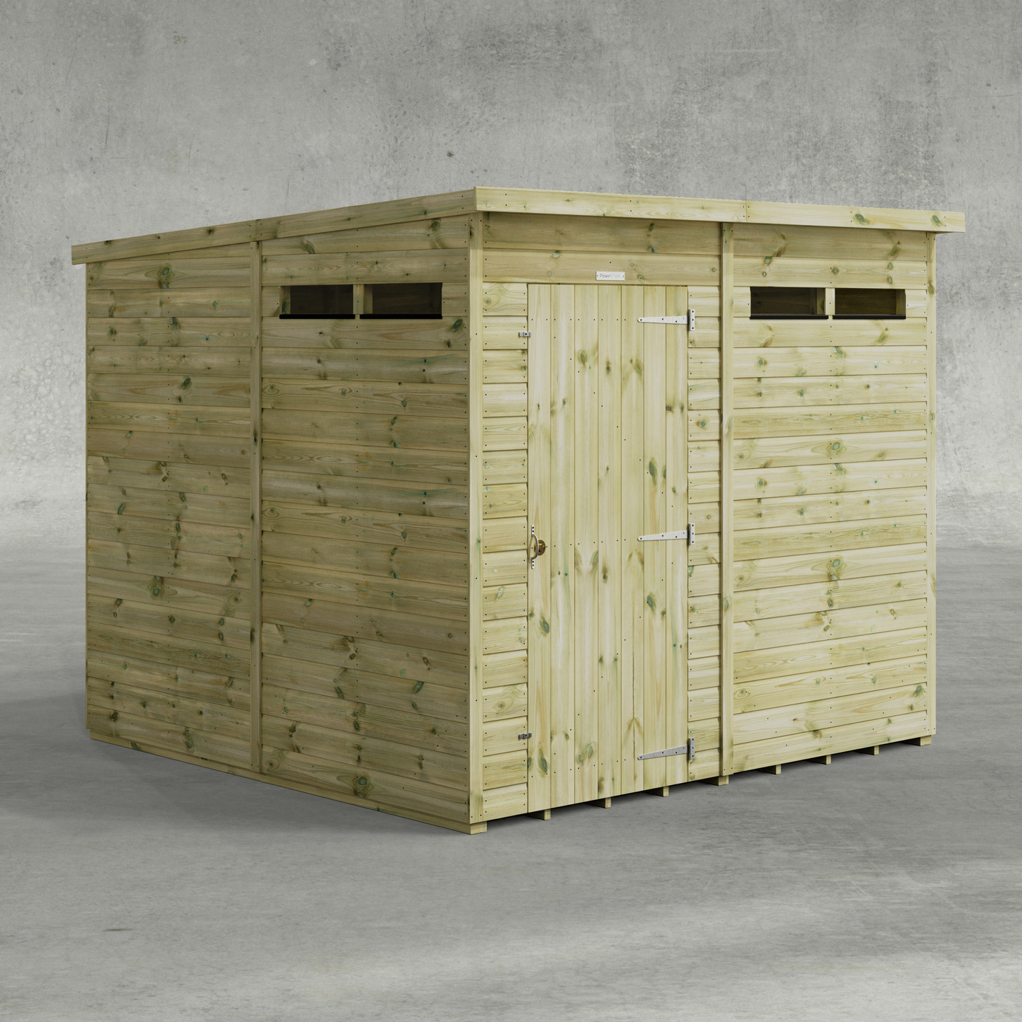 Premium Pent Security Shed