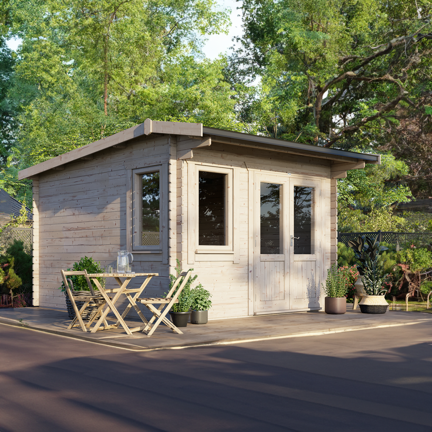 Apex Classic Log Cabin - 44mm