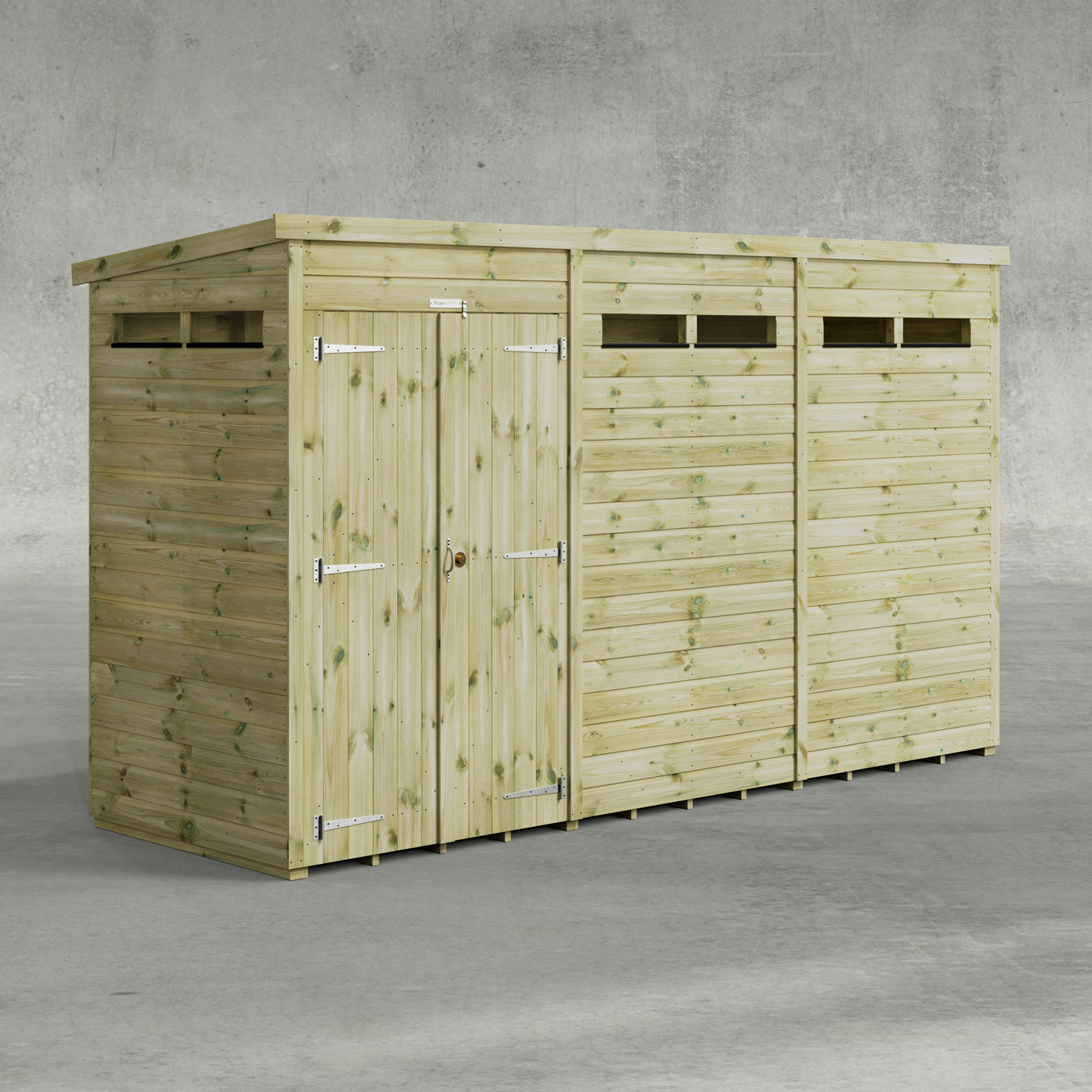 Premium Pent Security Shed
