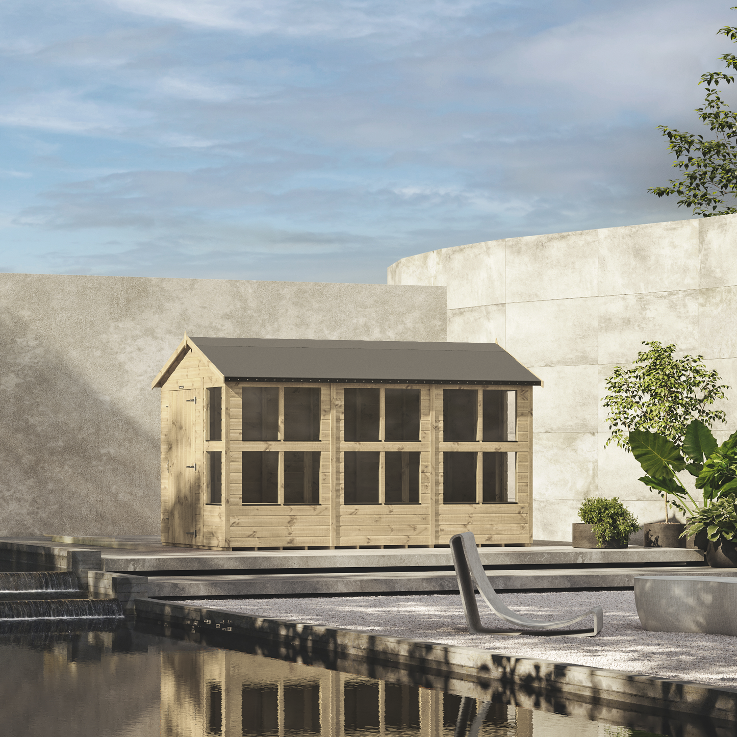 Premium Apex Potting Shed