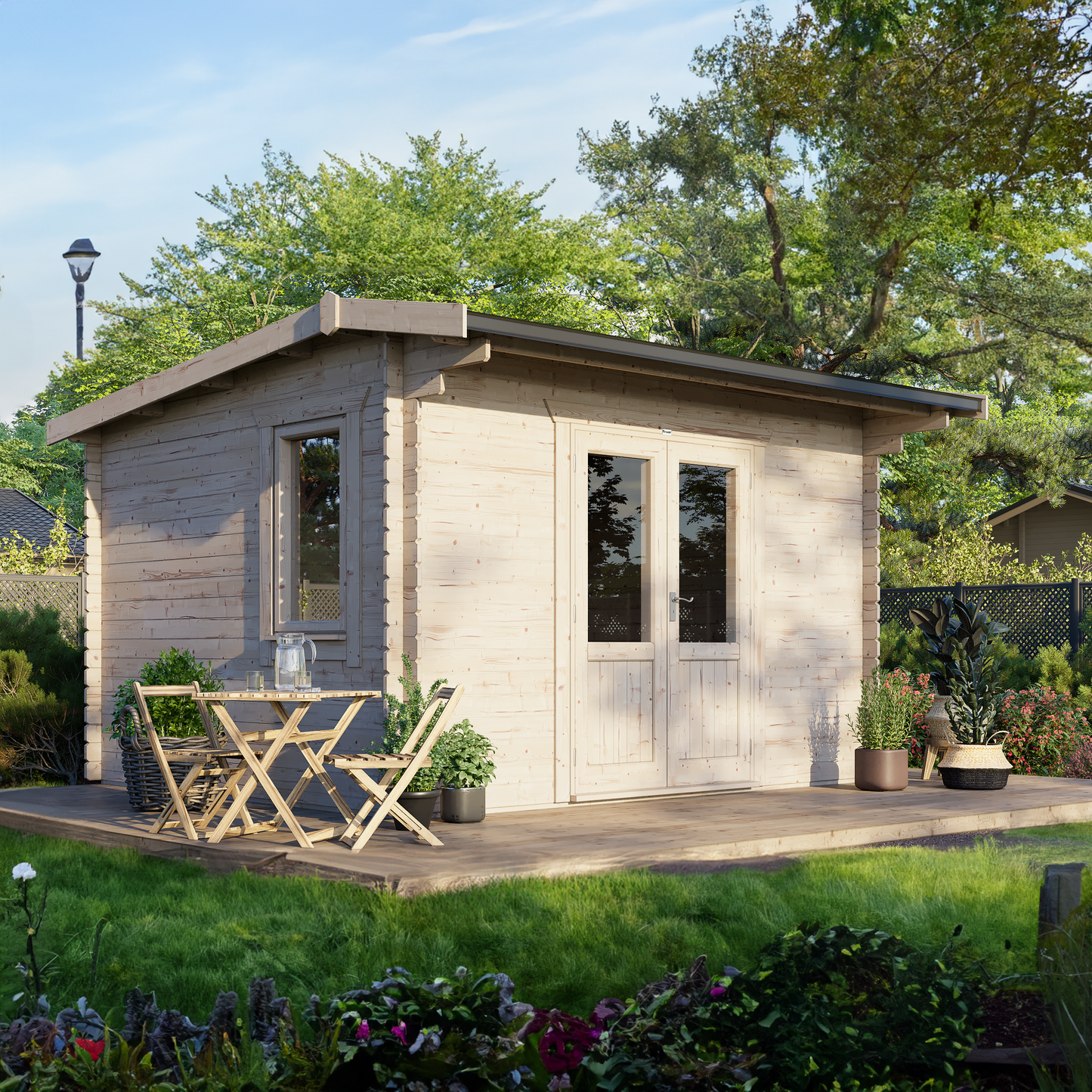 Apex Classic Log Cabin - 44mm