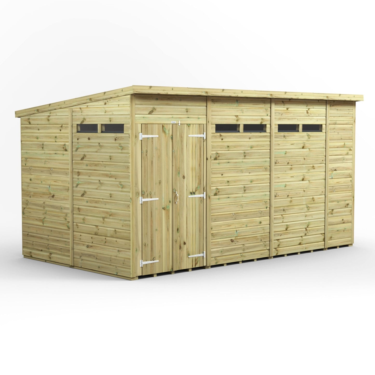 Premium Pent Security Shed