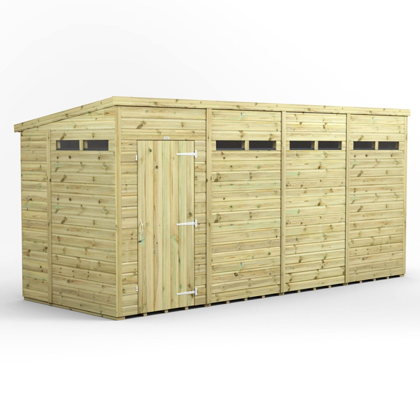 Premium Pent Security Shed