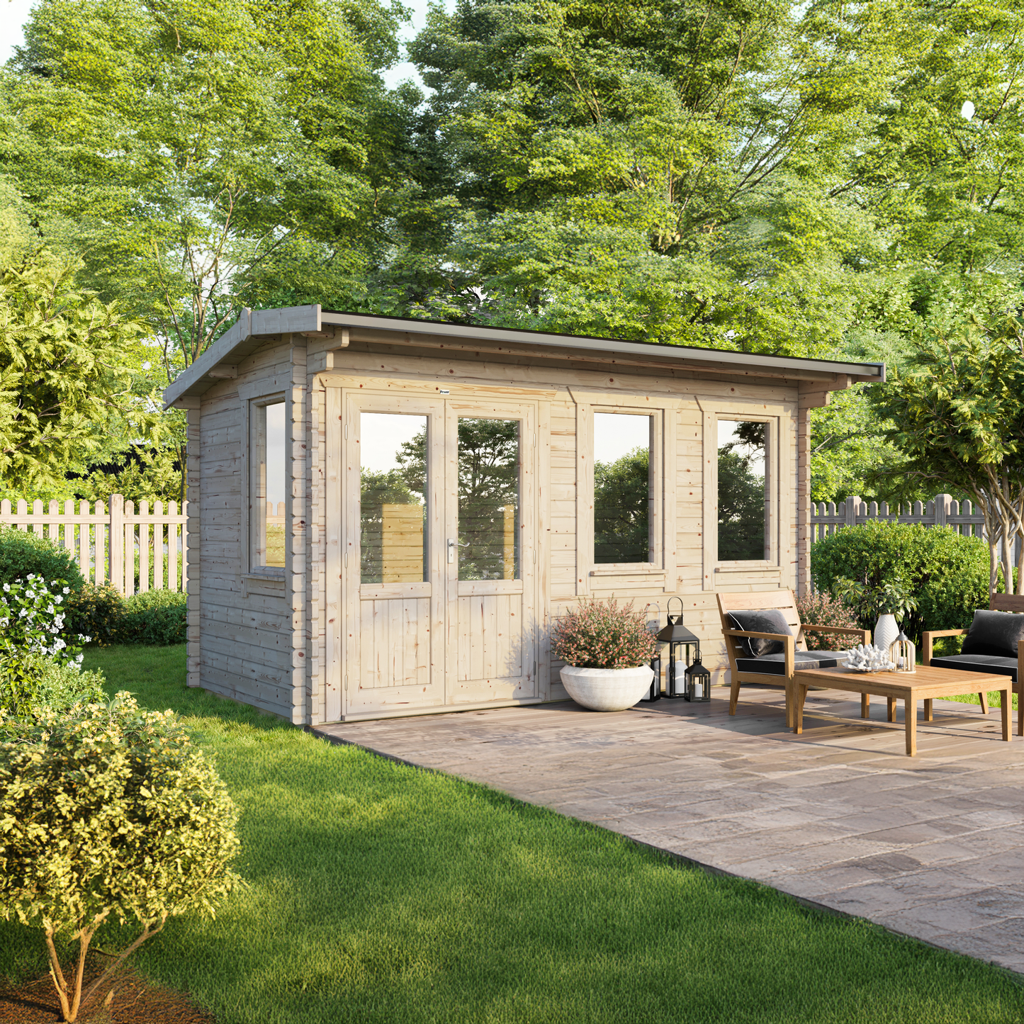 Apex Classic Log Cabin - 44mm