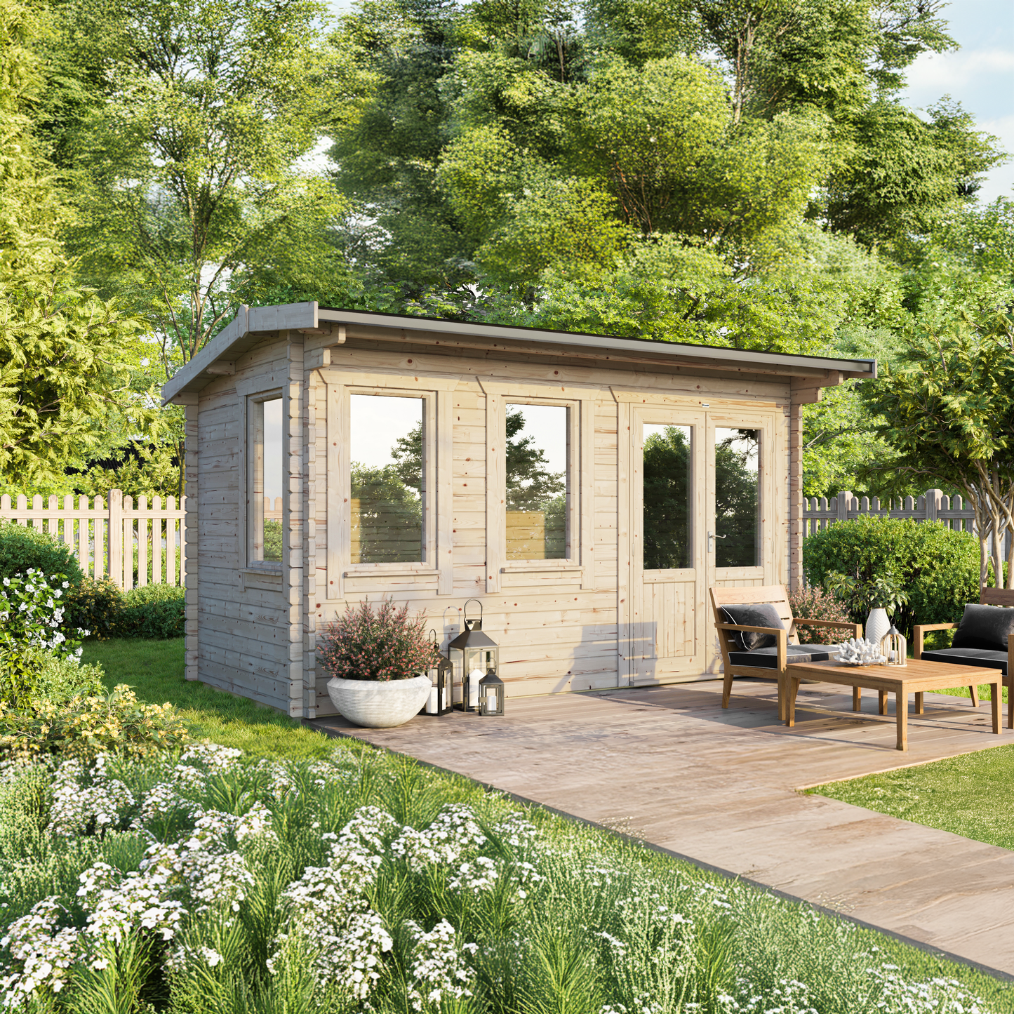 Apex Classic Log Cabin - 44mm