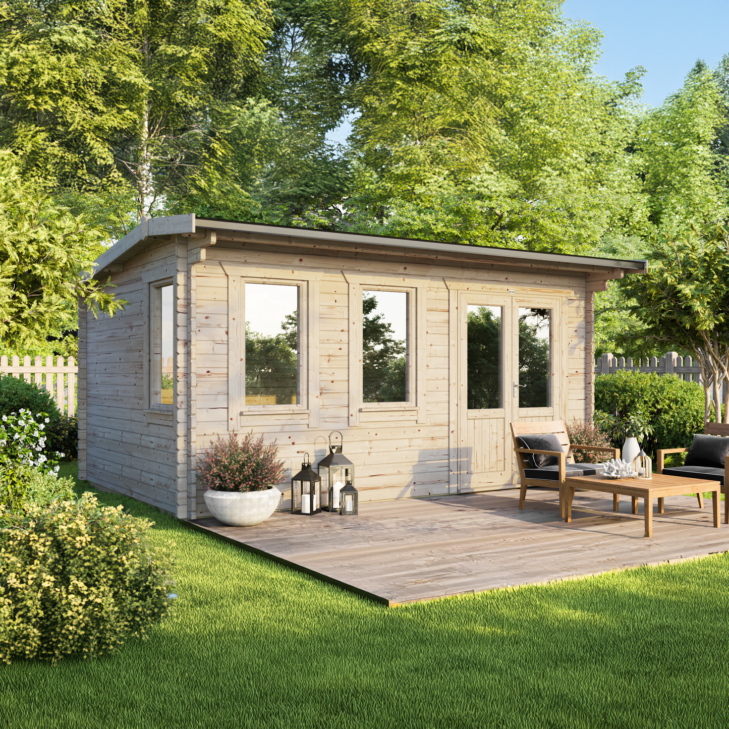 Apex Classic Log Cabin - 44mm