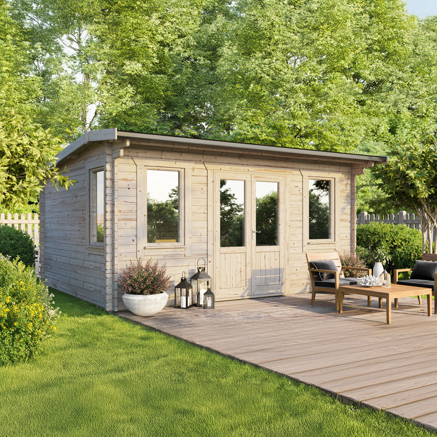 Apex Classic Log Cabin - 44mm