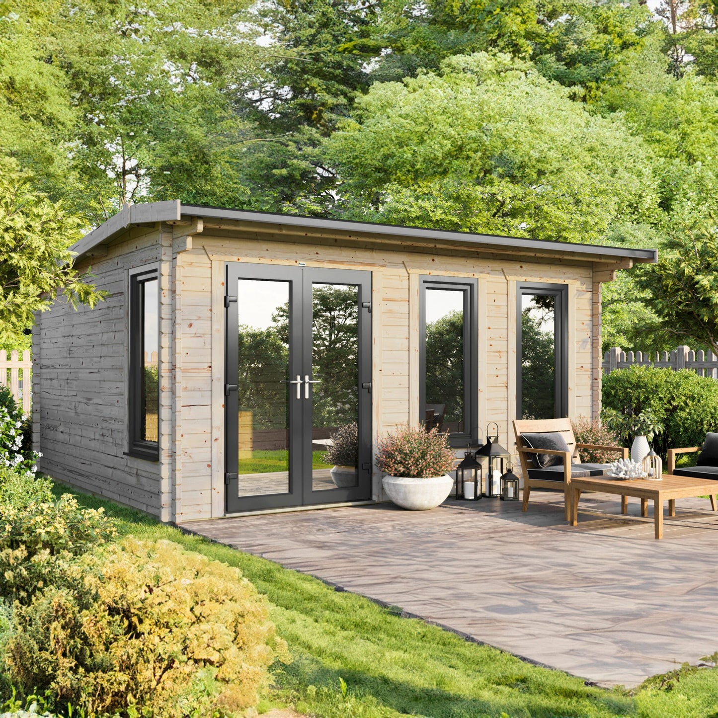 Apex Log Cabin - 44mm