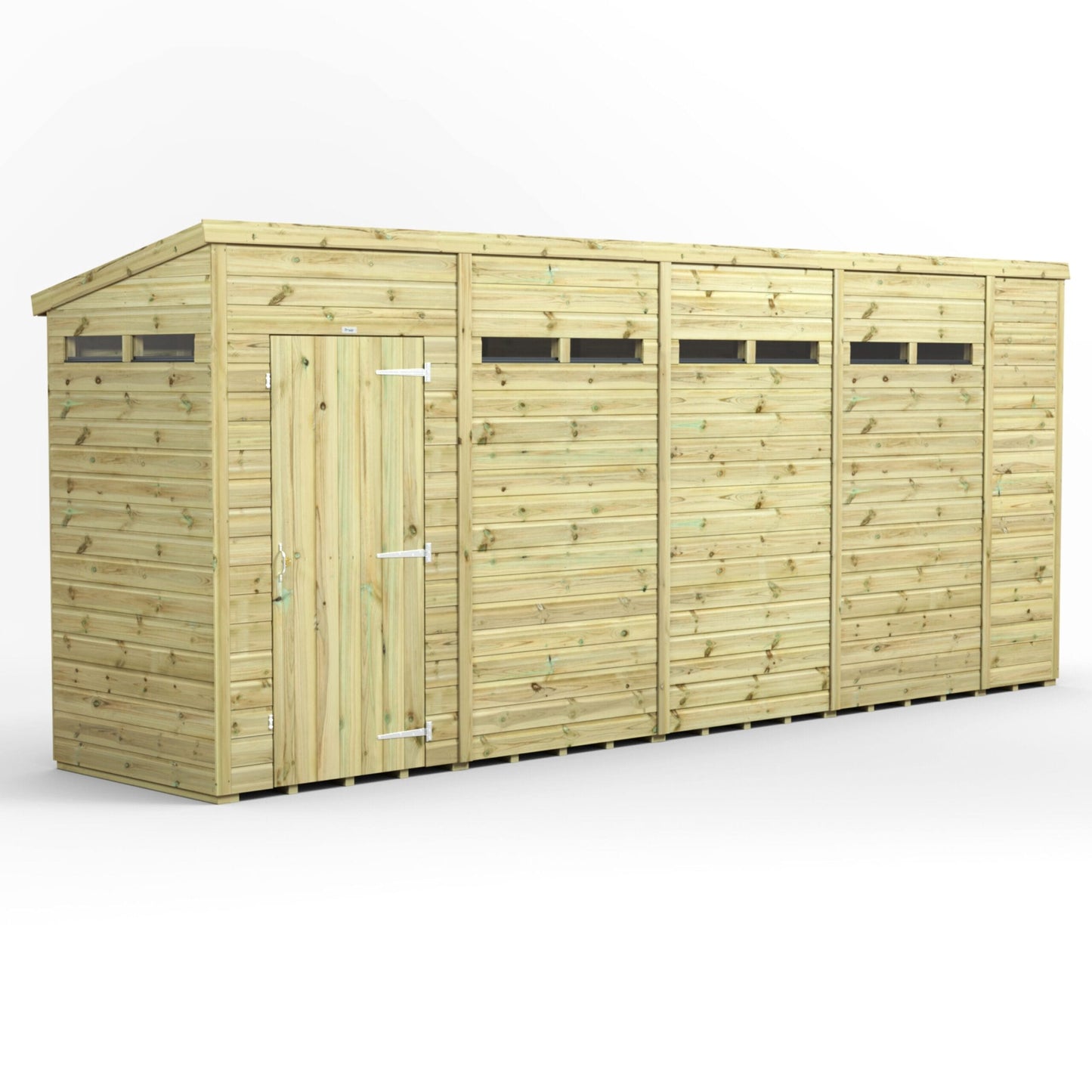 Premium Pent Security Shed
