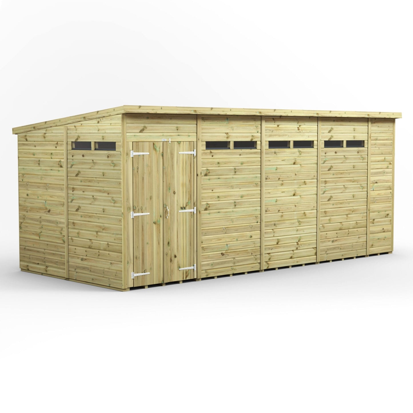 Premium Pent Security Shed