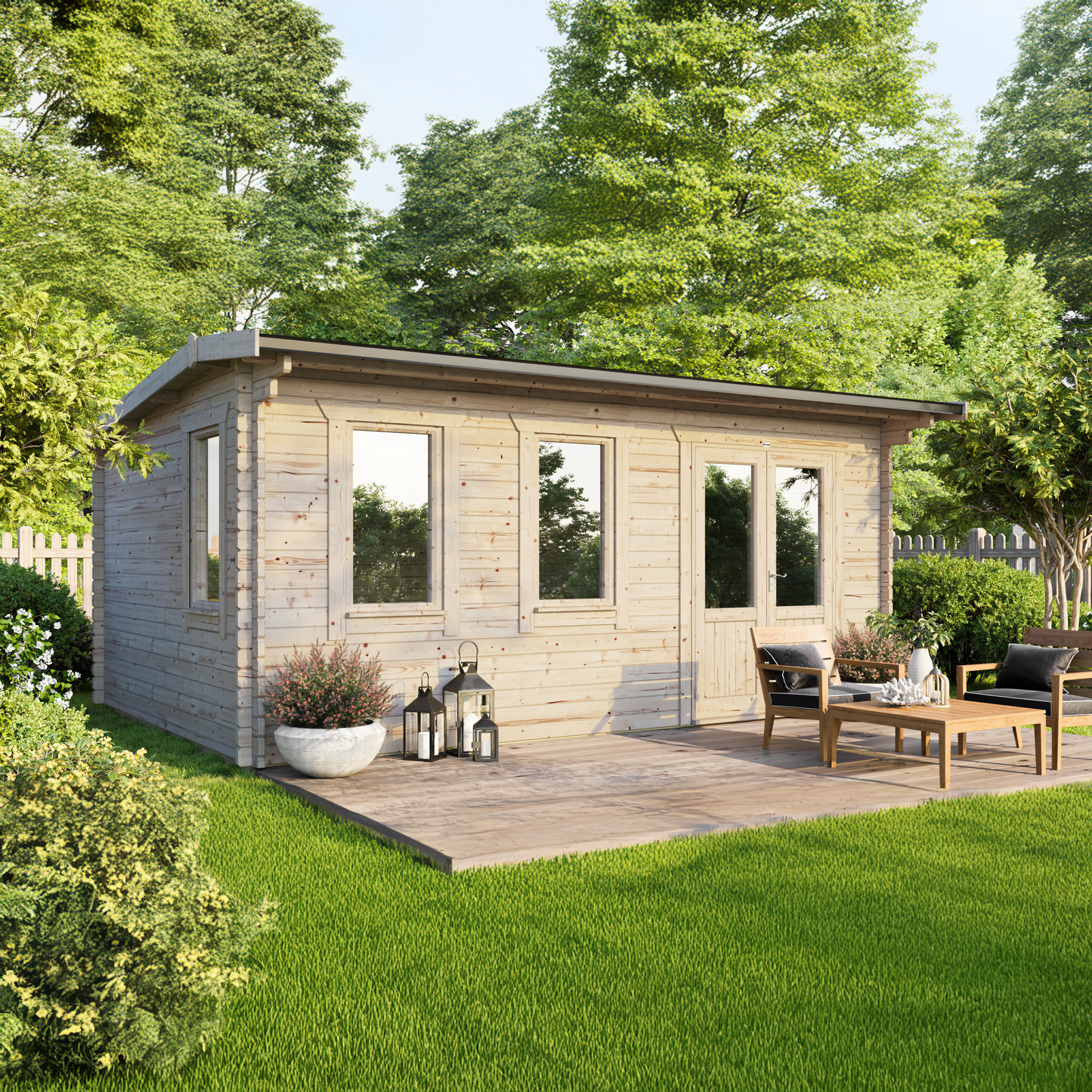 Apex Classic Log Cabin - 44mm
