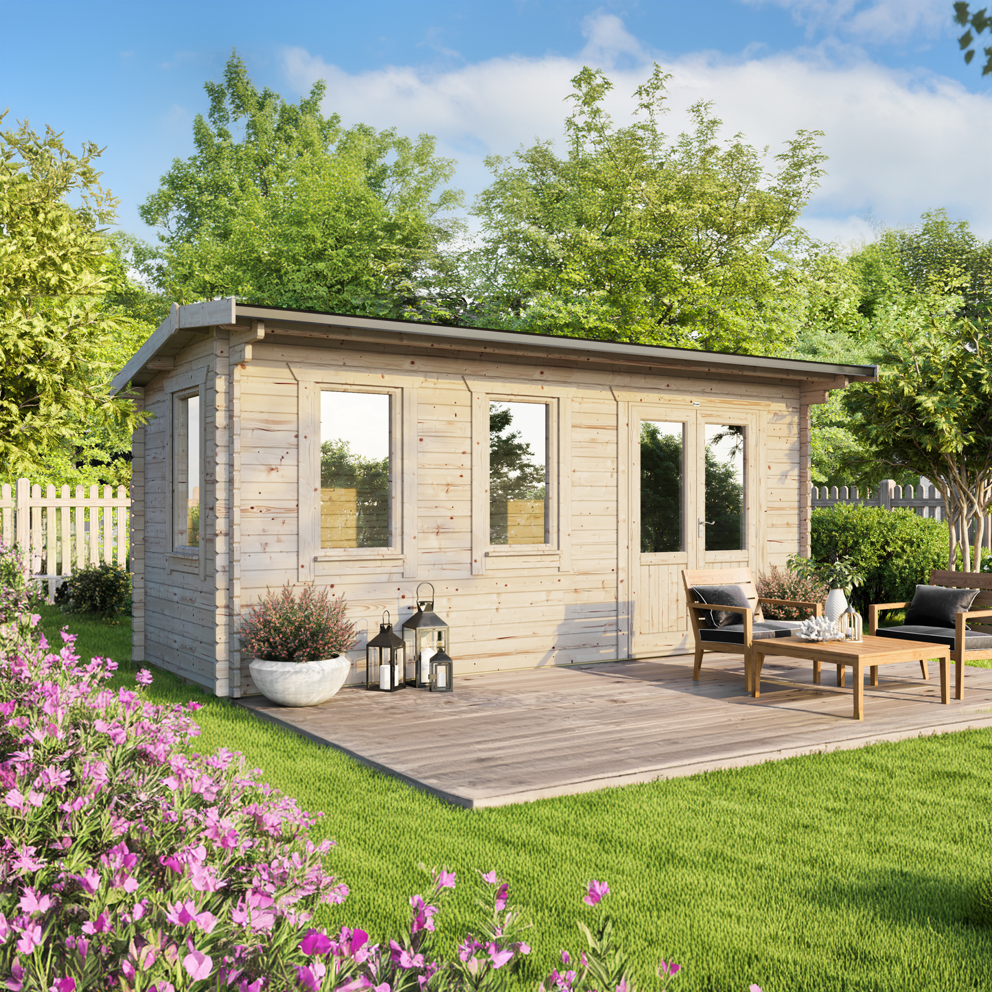 Apex Classic Log Cabin - 44mm