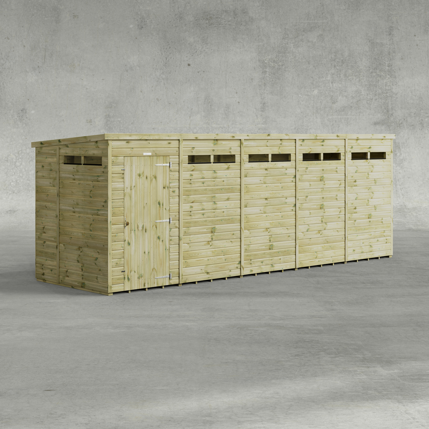 Premium Pent Security Shed