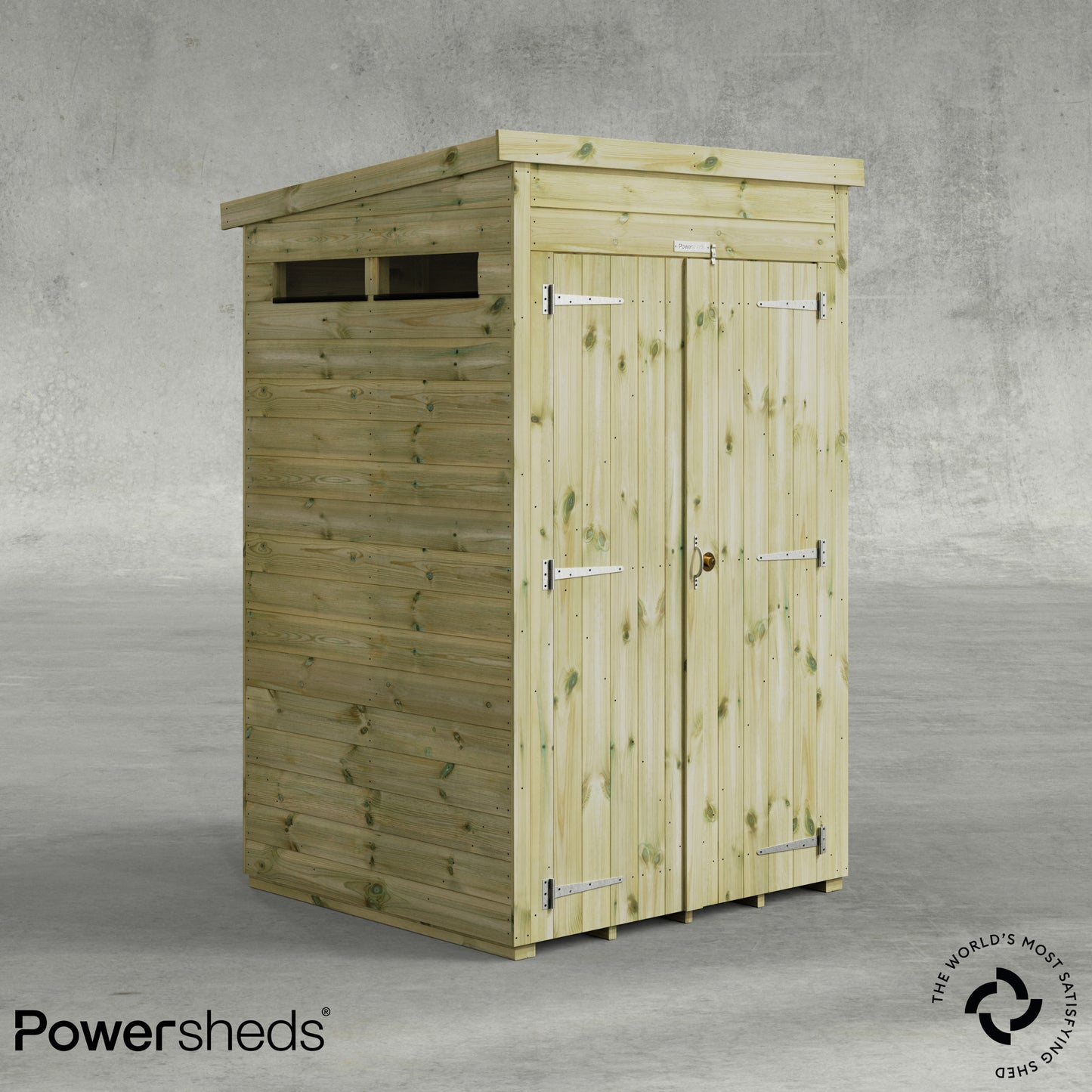 Premium Pent Security Shed