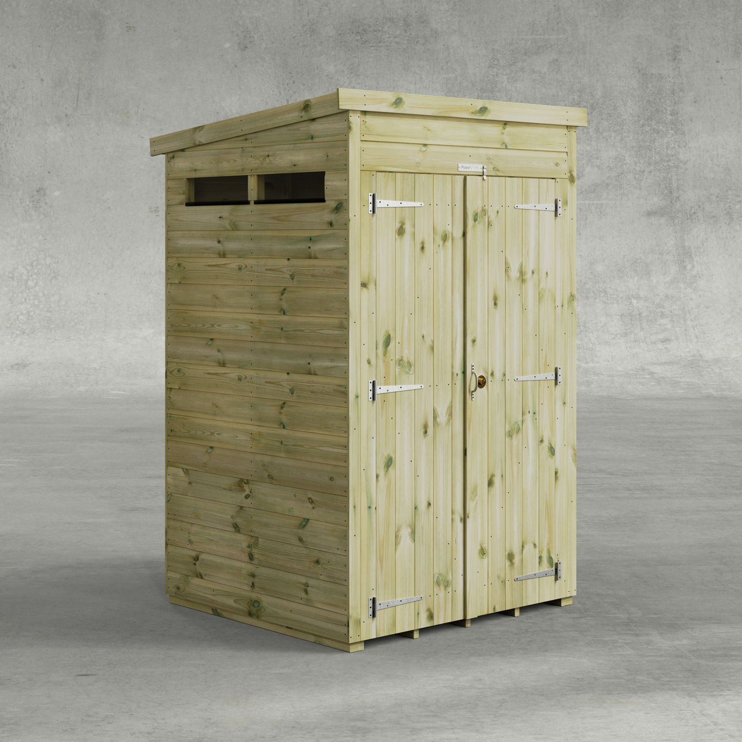Premium Pent Security Shed