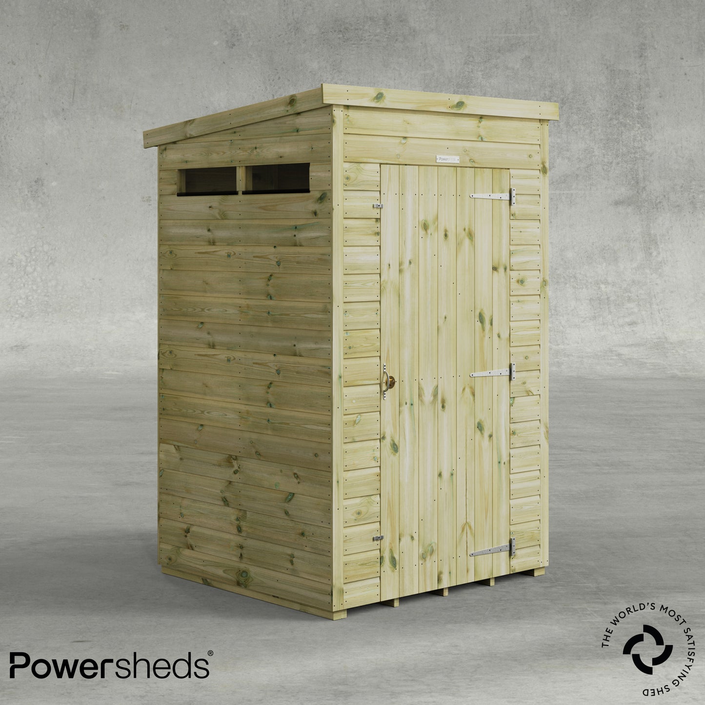 Premium Pent Security Shed