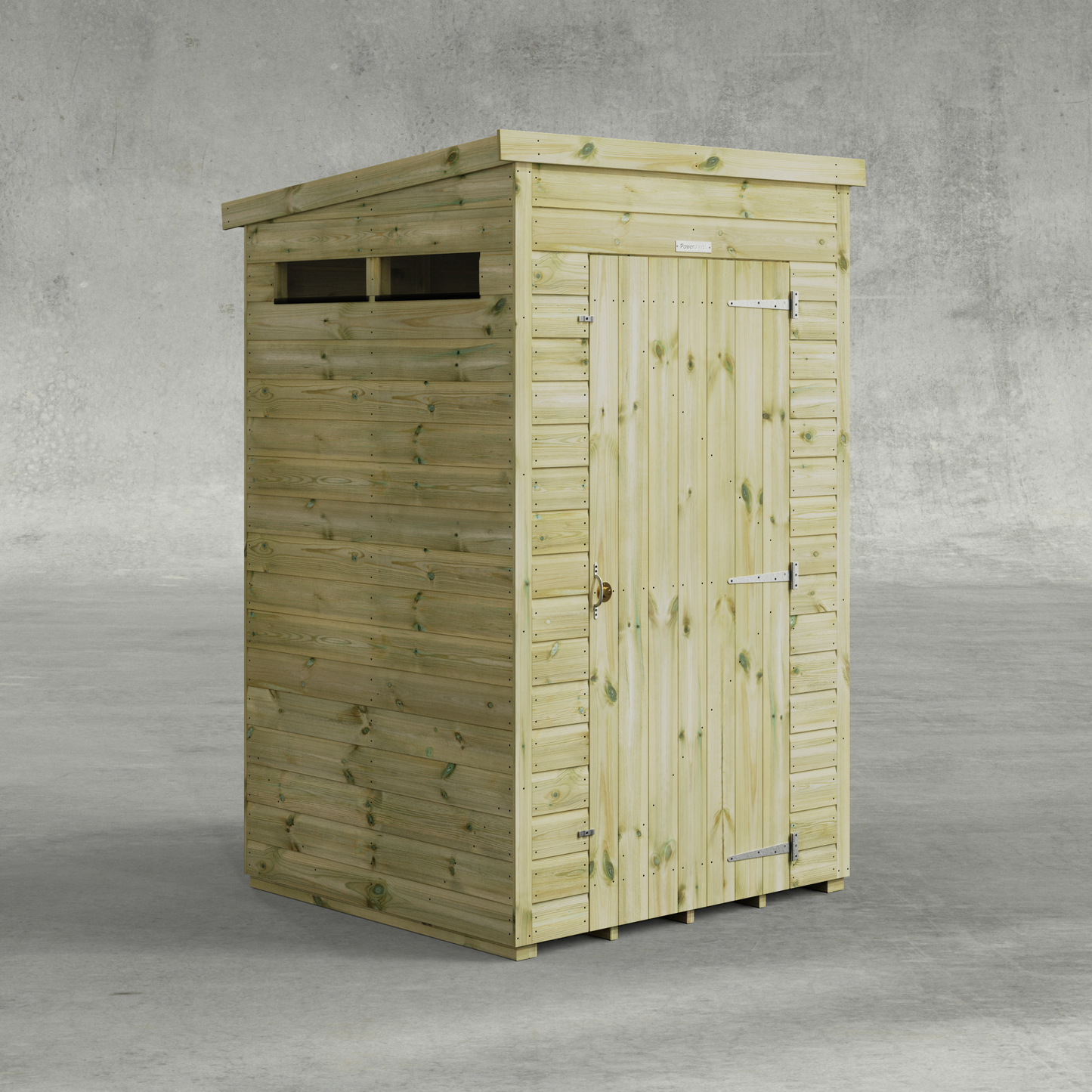 Premium Pent Security Shed