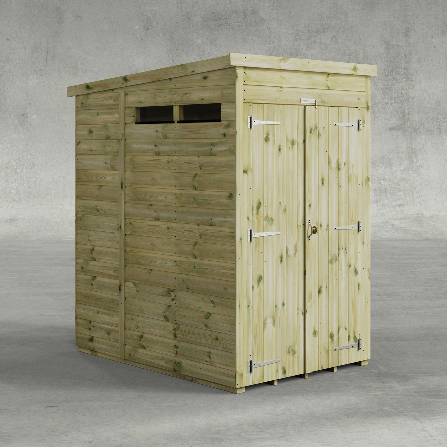 Premium Pent Security Shed