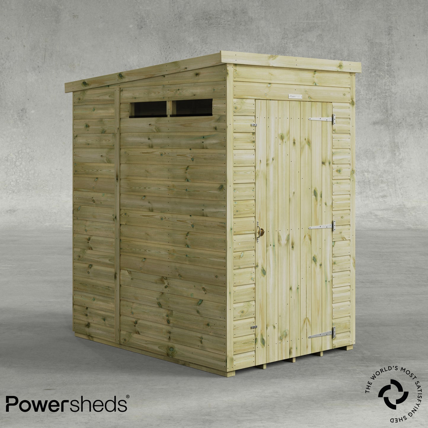 Premium Pent Security Shed