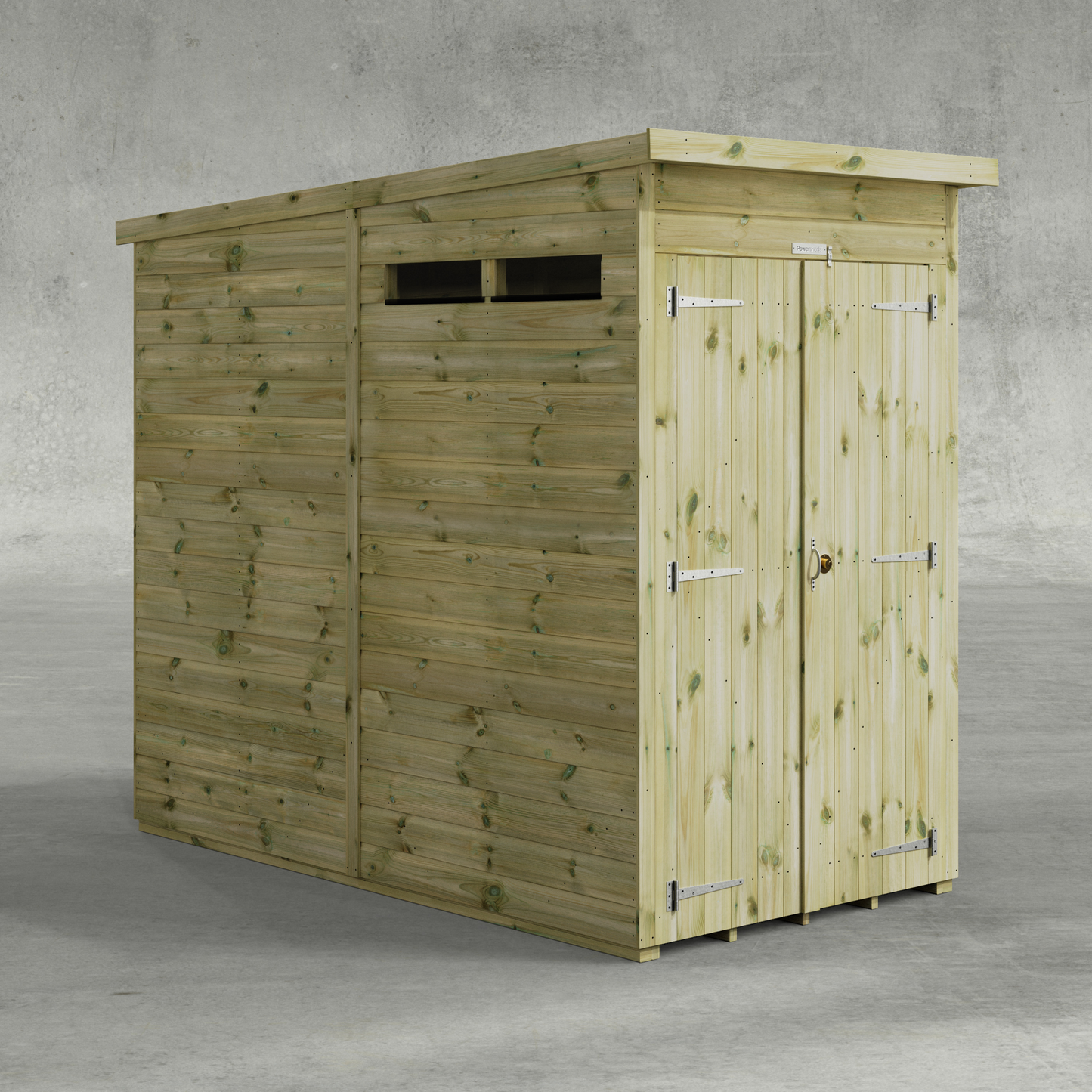 Premium Pent Security Shed