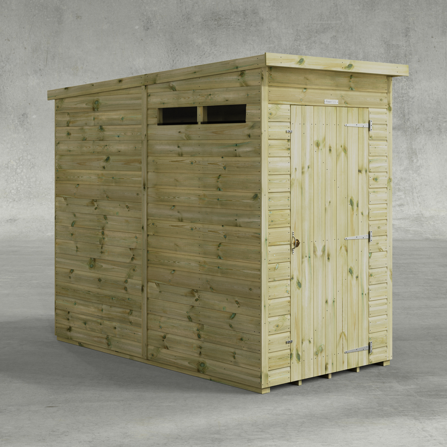 Premium Pent Security Shed