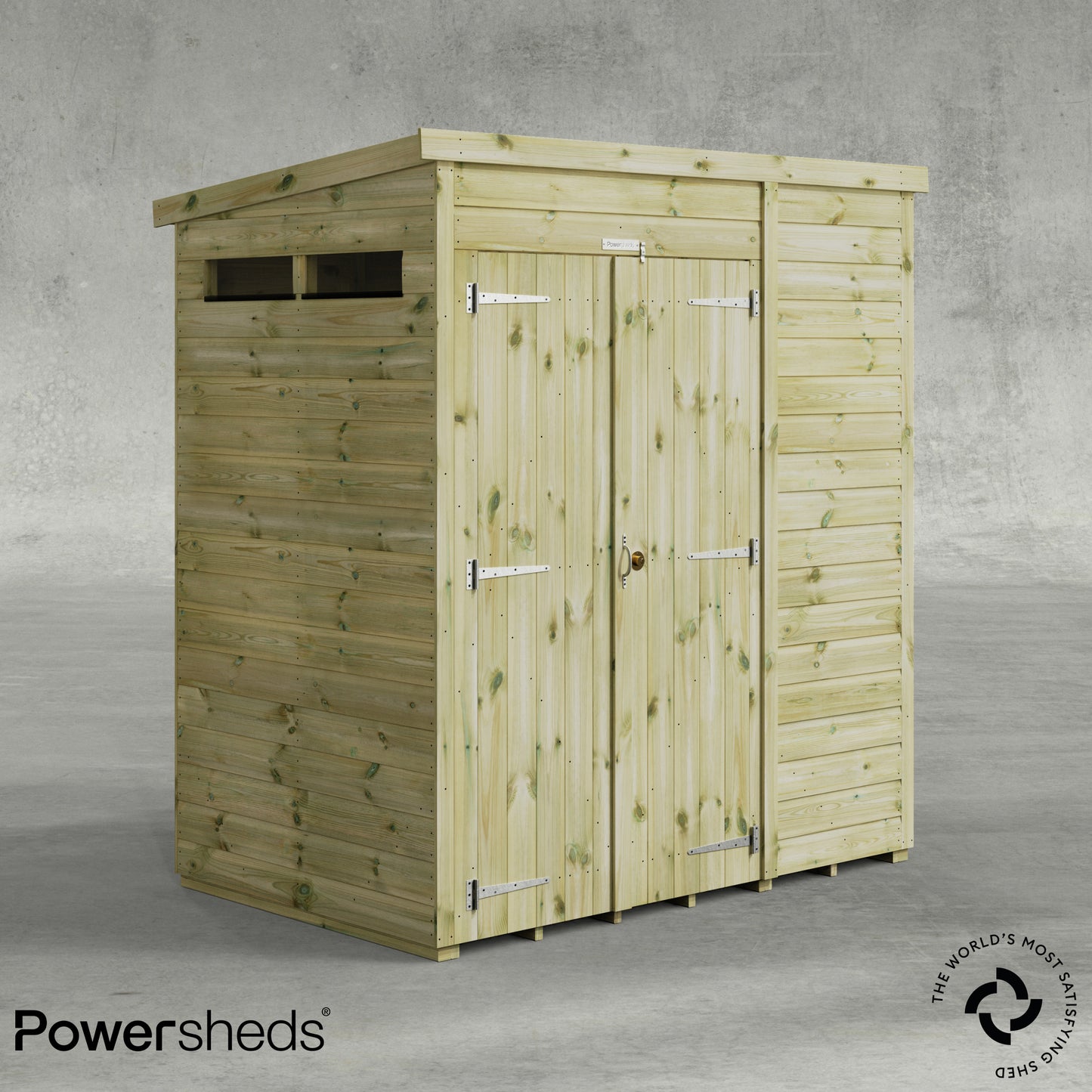 Premium Pent Security Shed