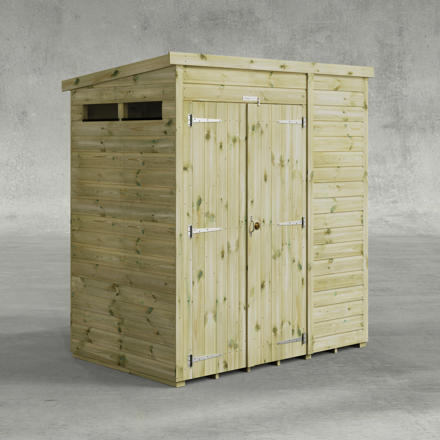 Premium Pent Security Shed