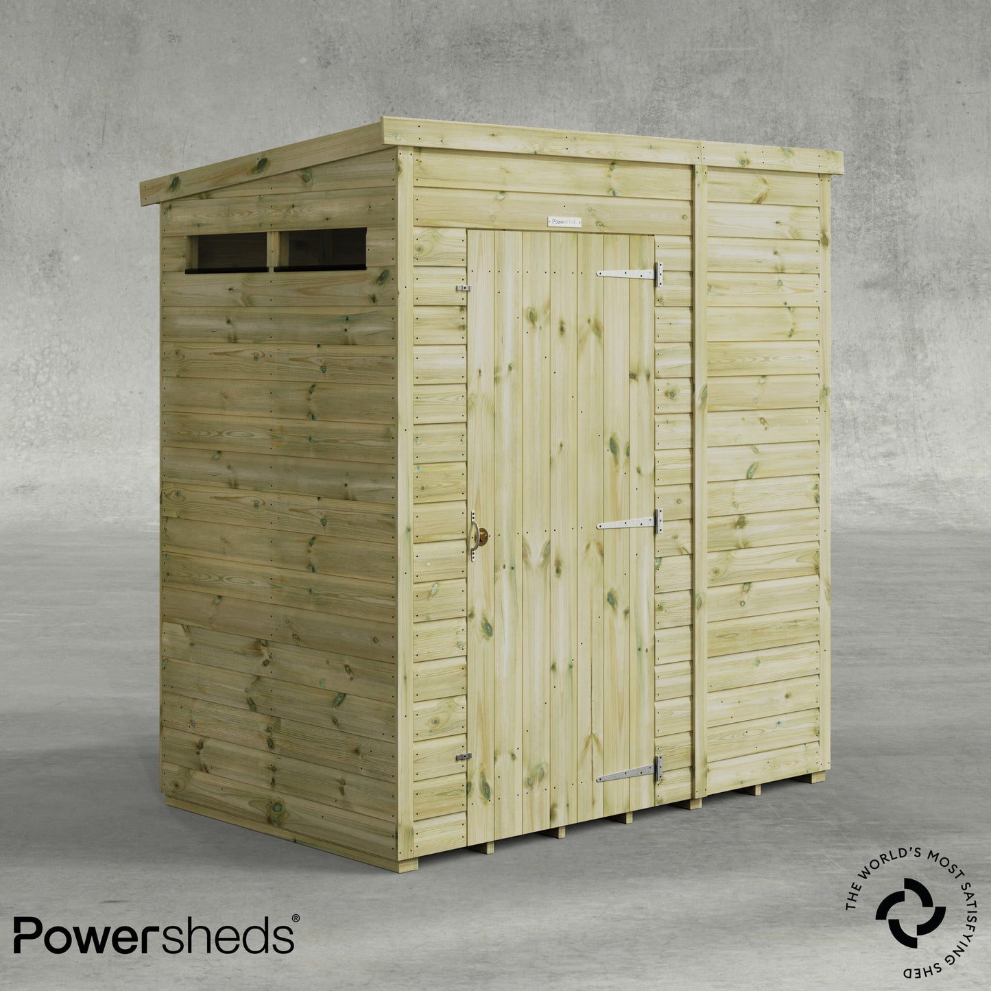 Premium Pent Security Shed