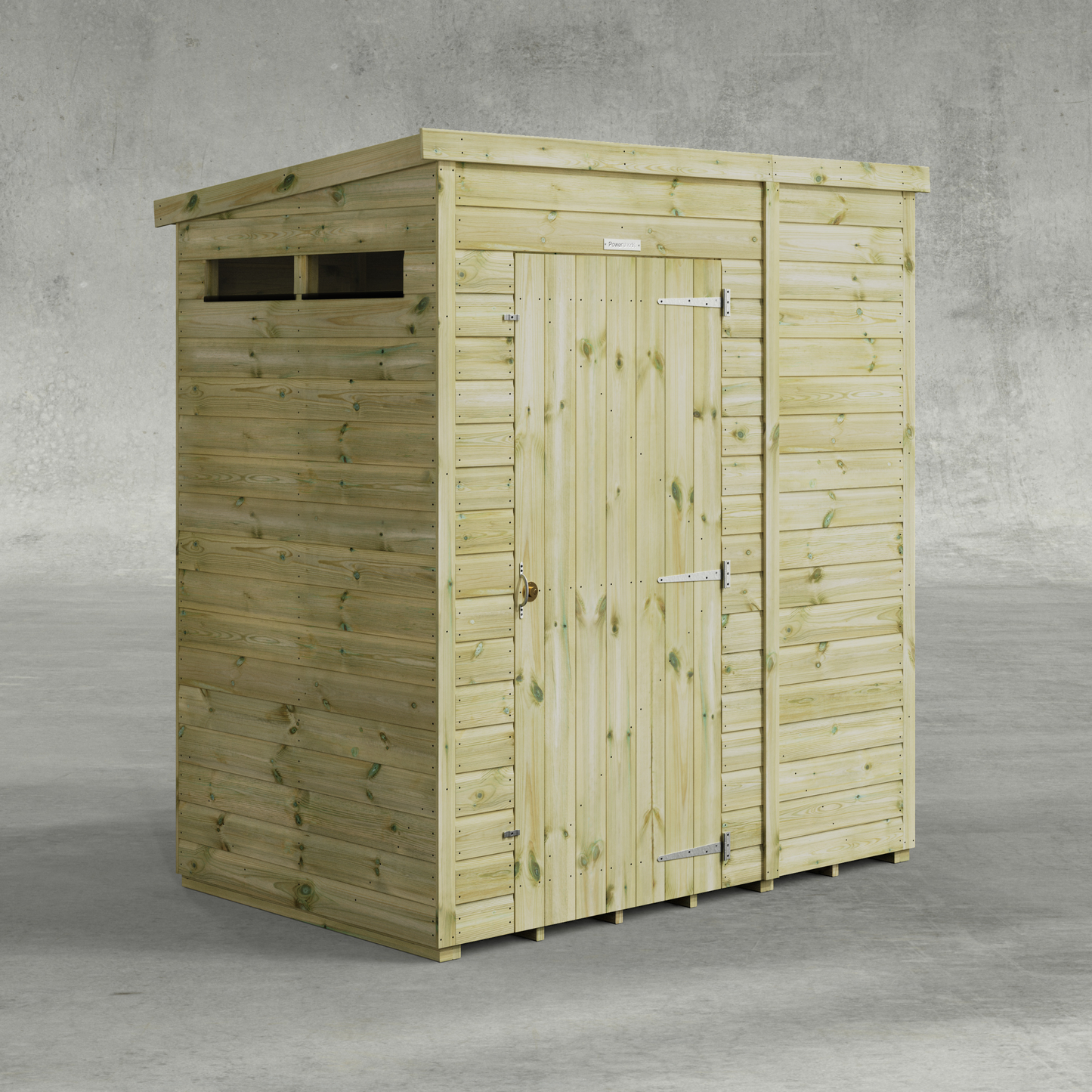 Premium Pent Security Shed