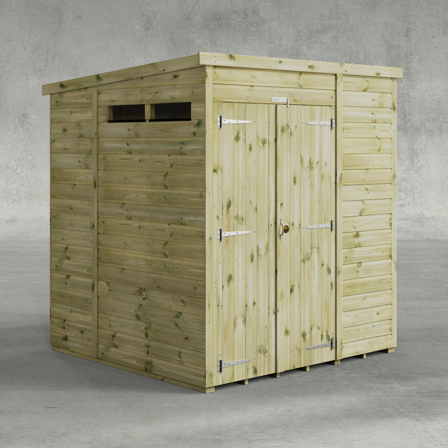 Premium Pent Security Shed