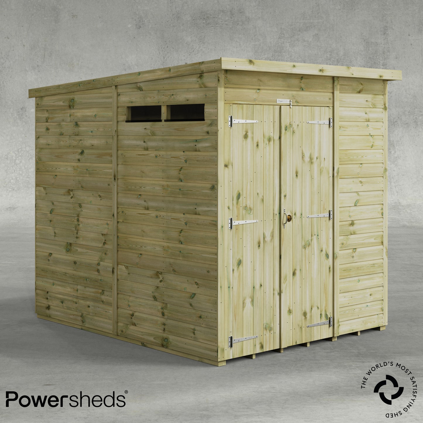 Premium Pent Security Shed