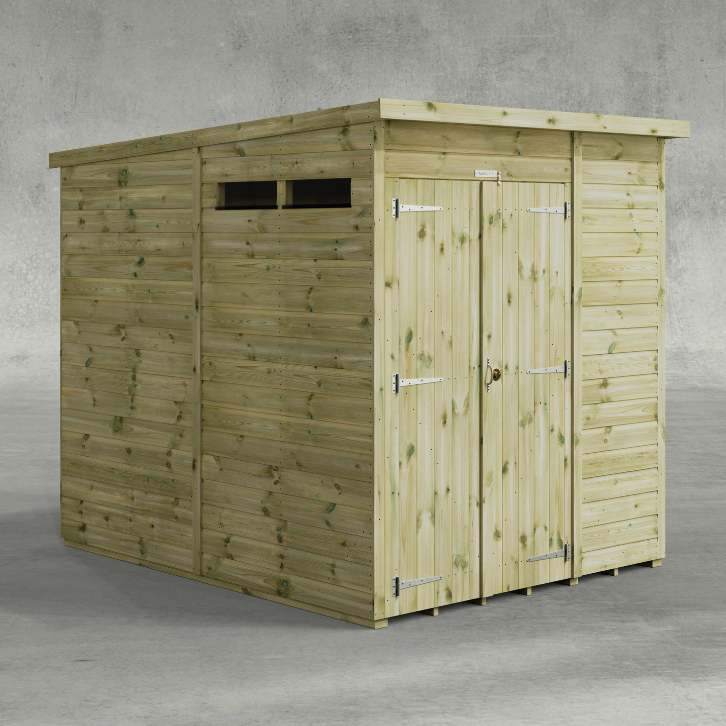 Premium Pent Security Shed