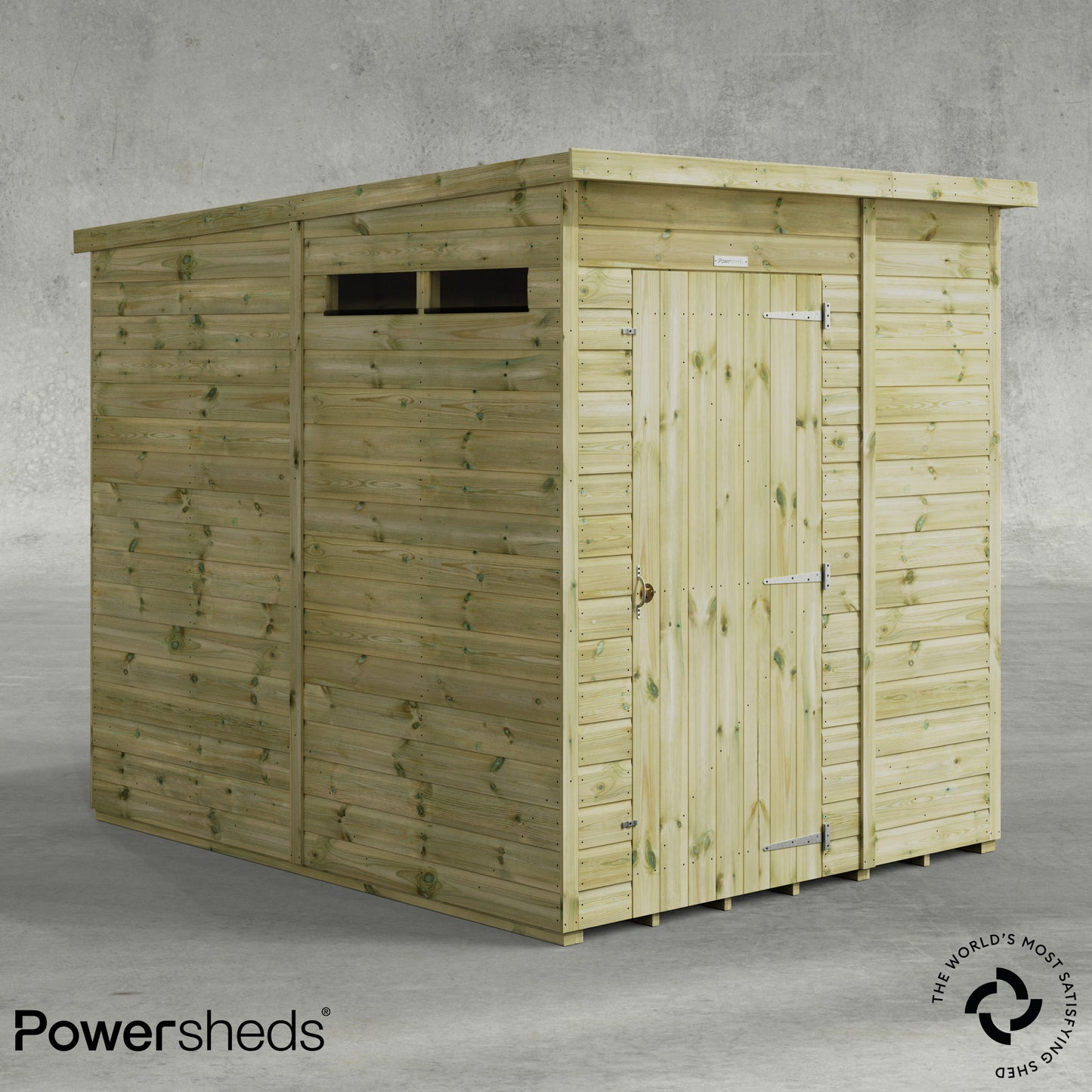 Premium Pent Security Shed