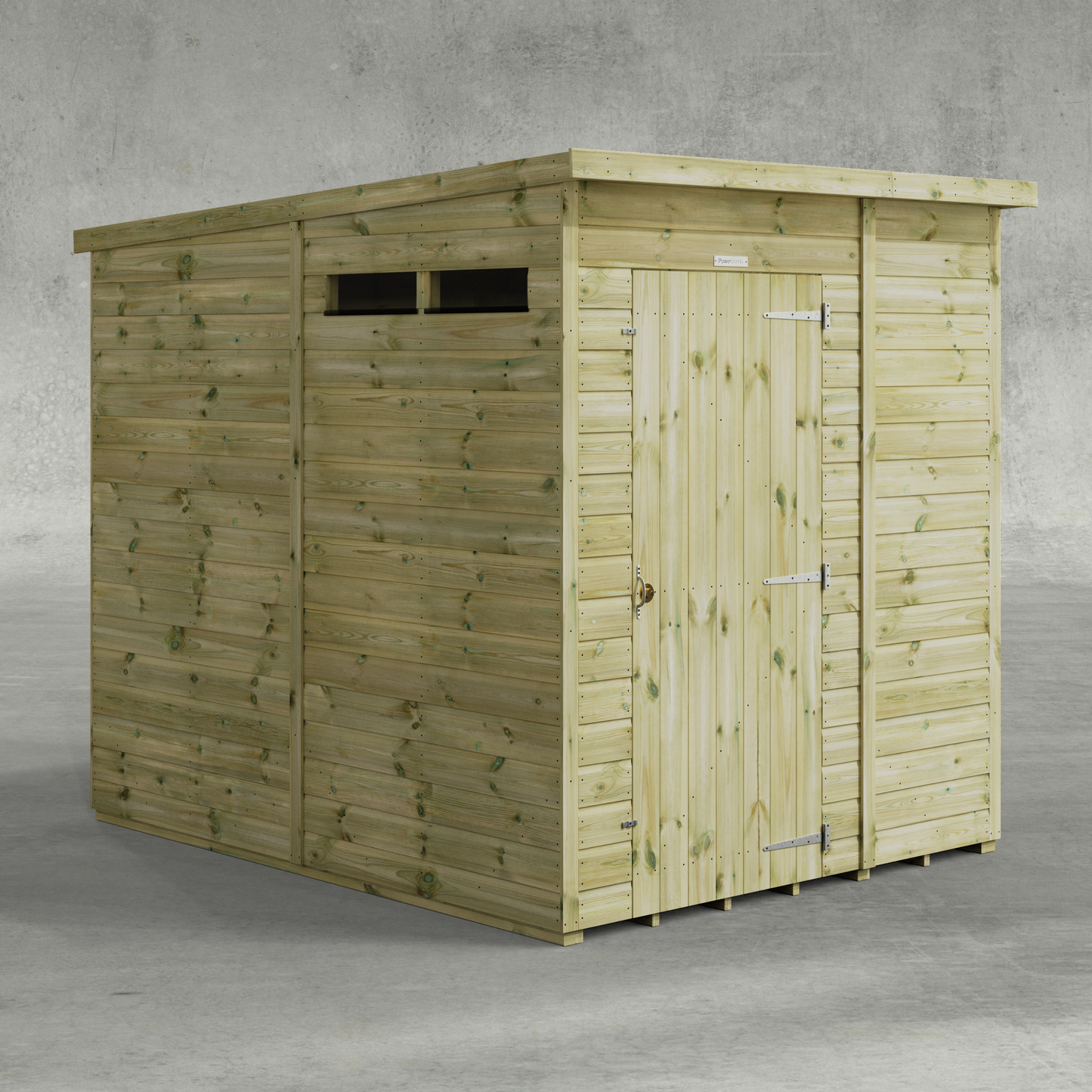 Premium Pent Security Shed