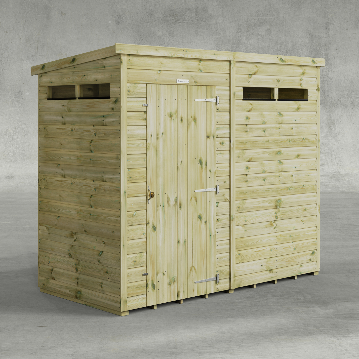 Premium Pent Security Shed