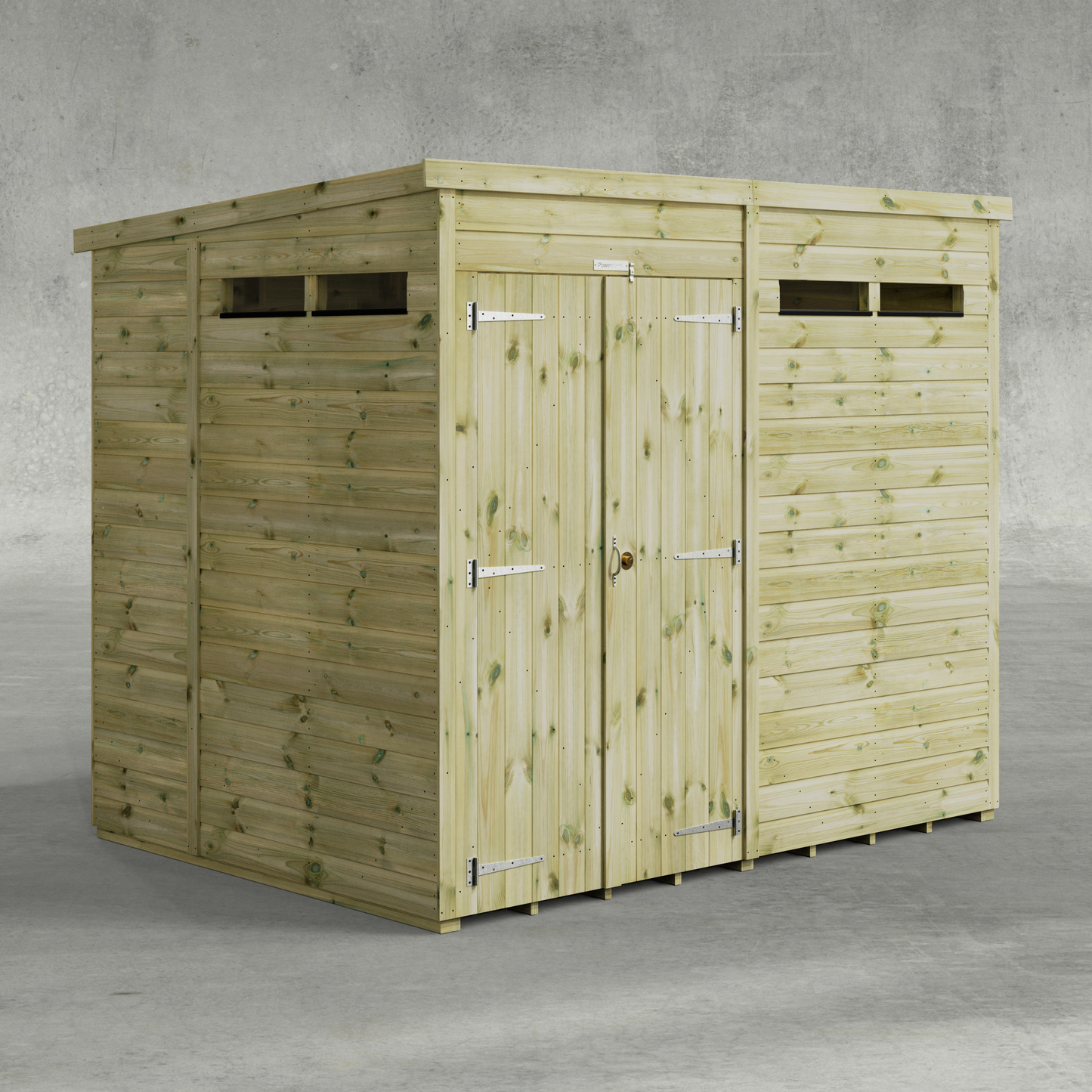Premium Pent Security Shed