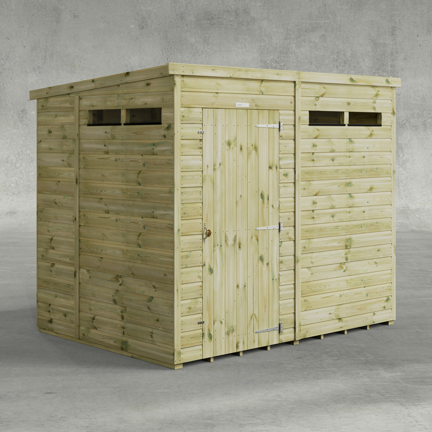 Premium Pent Security Shed