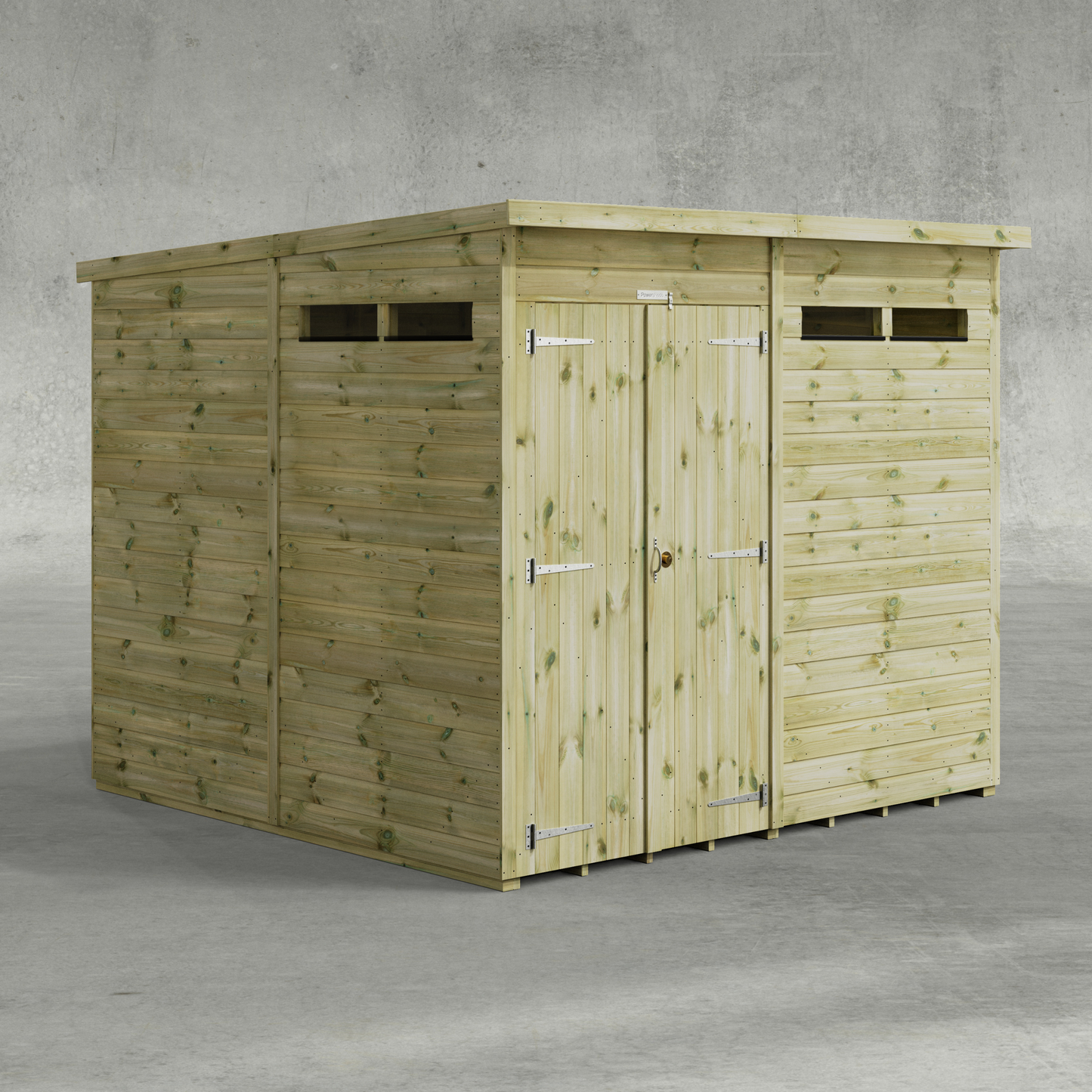 Premium Pent Security Shed