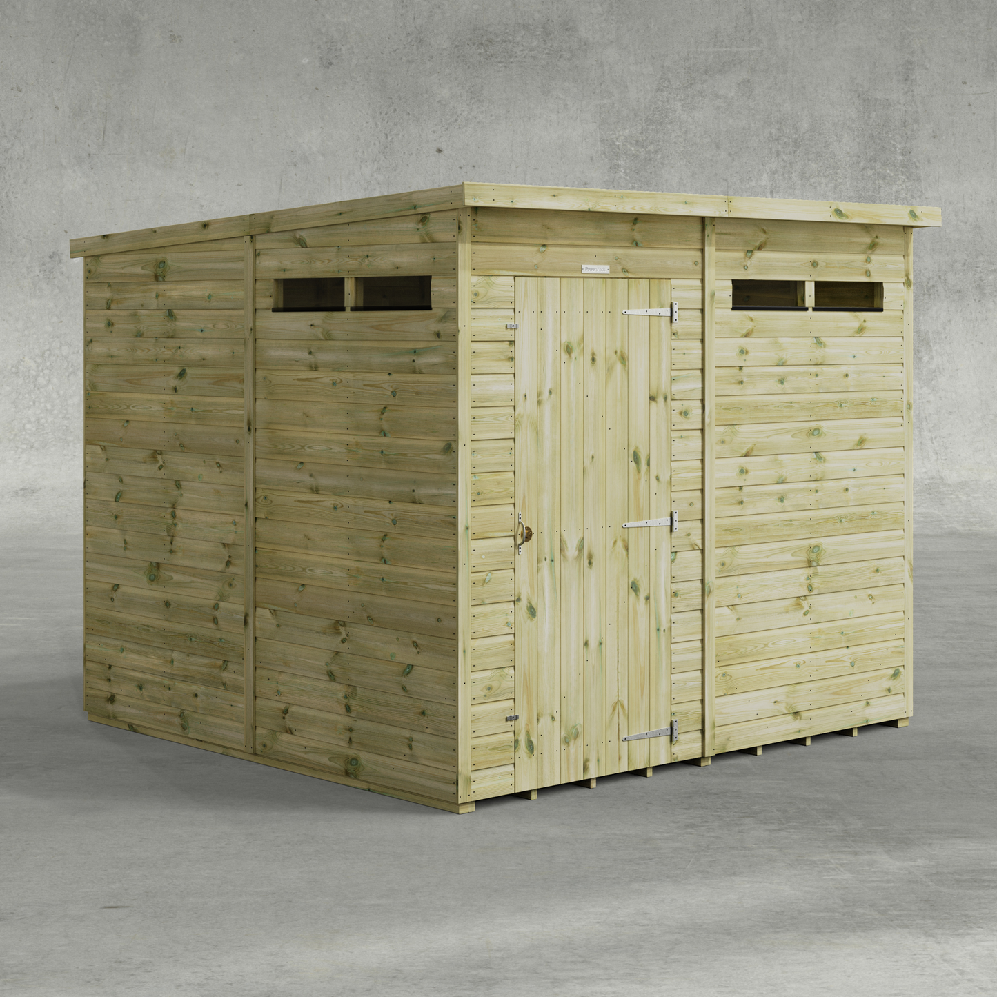 Premium Pent Security Shed
