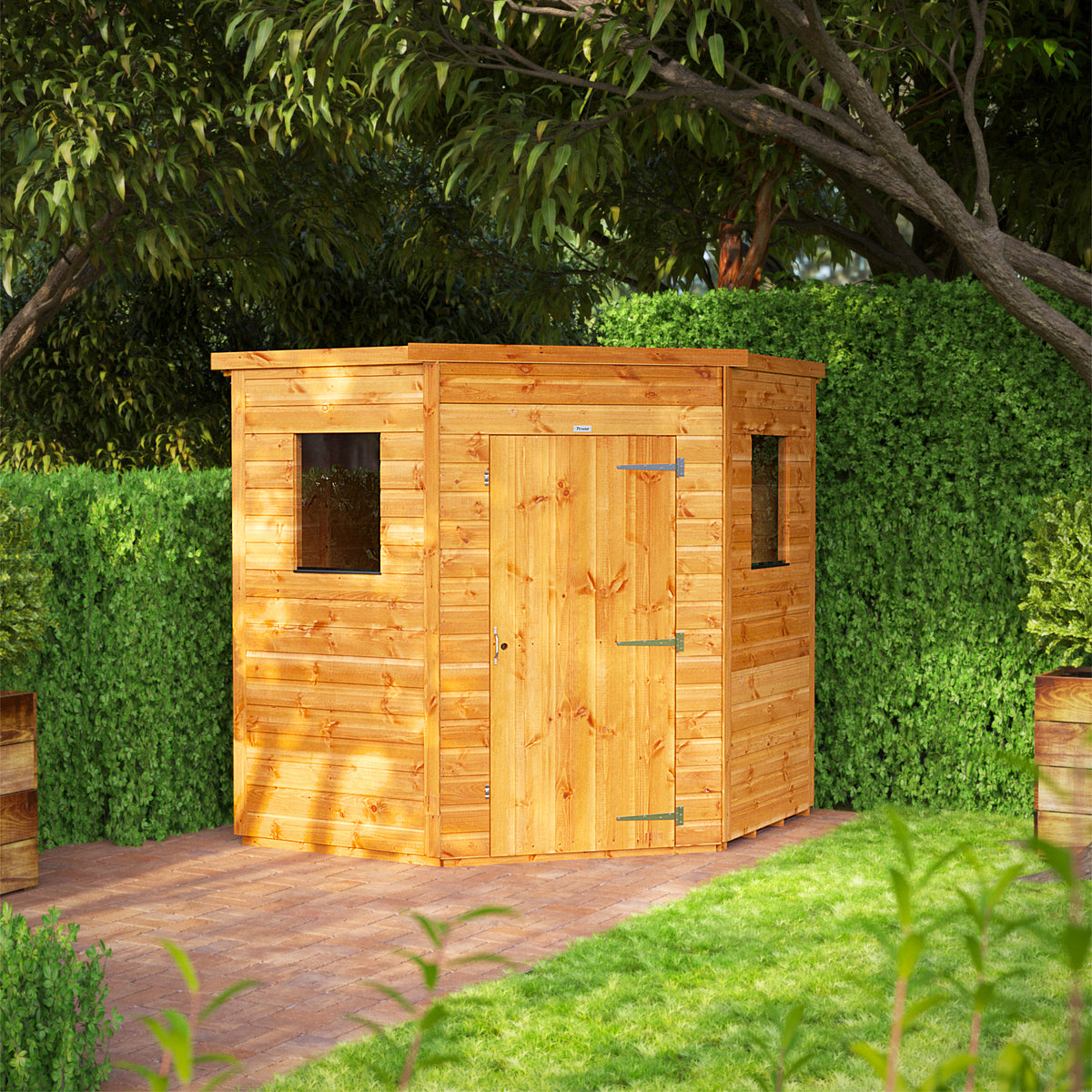 Corner Shed