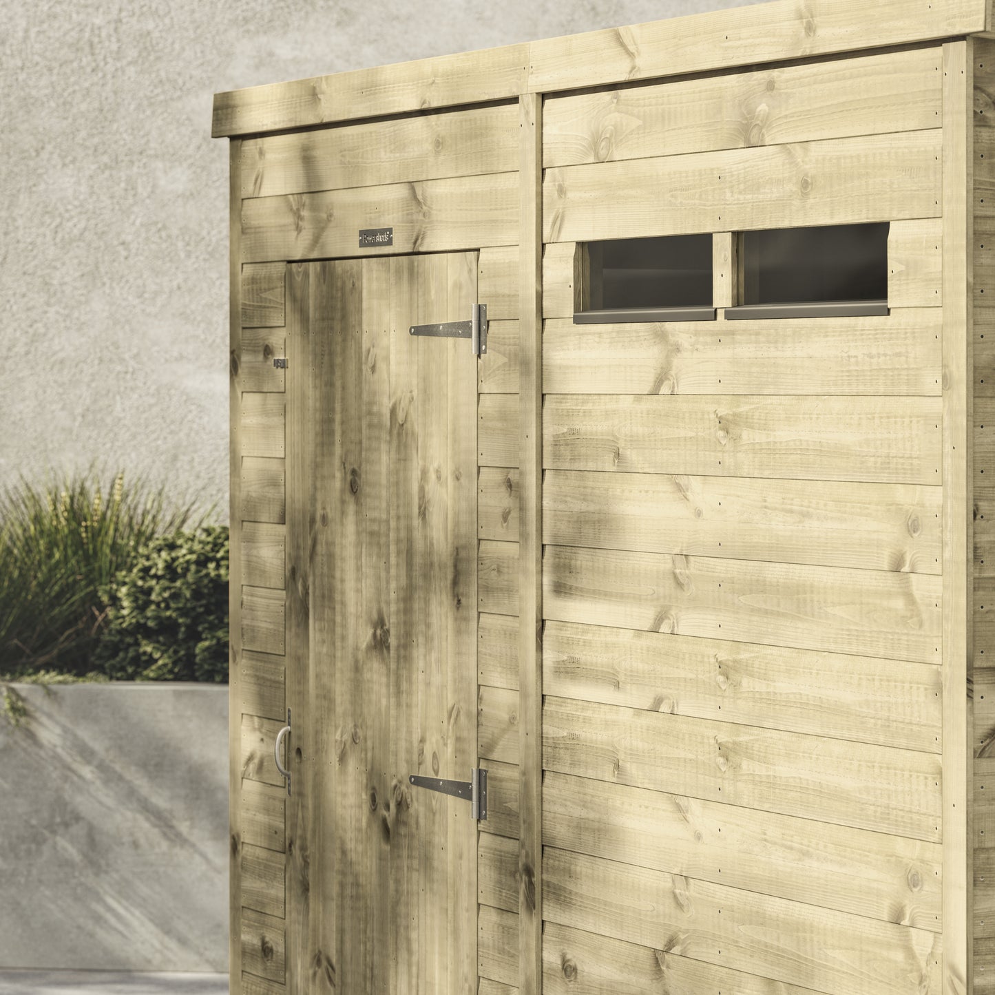Premium Pent Security Shed