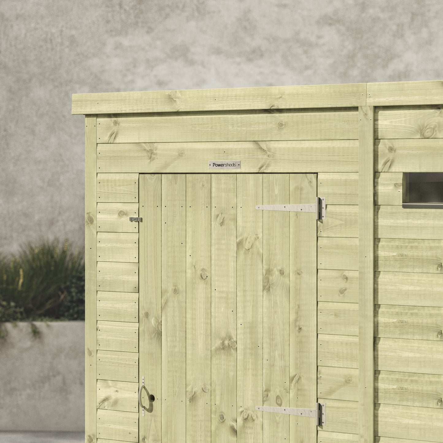 Premium Pent Security Shed