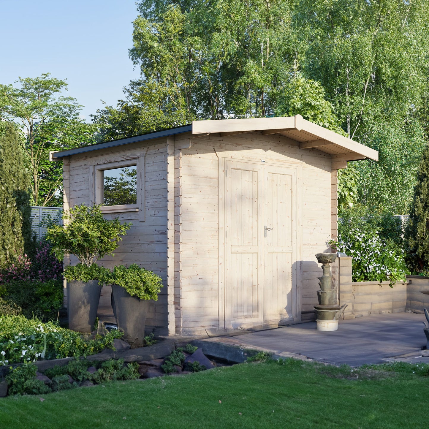 Chalet Workshop Log Cabin