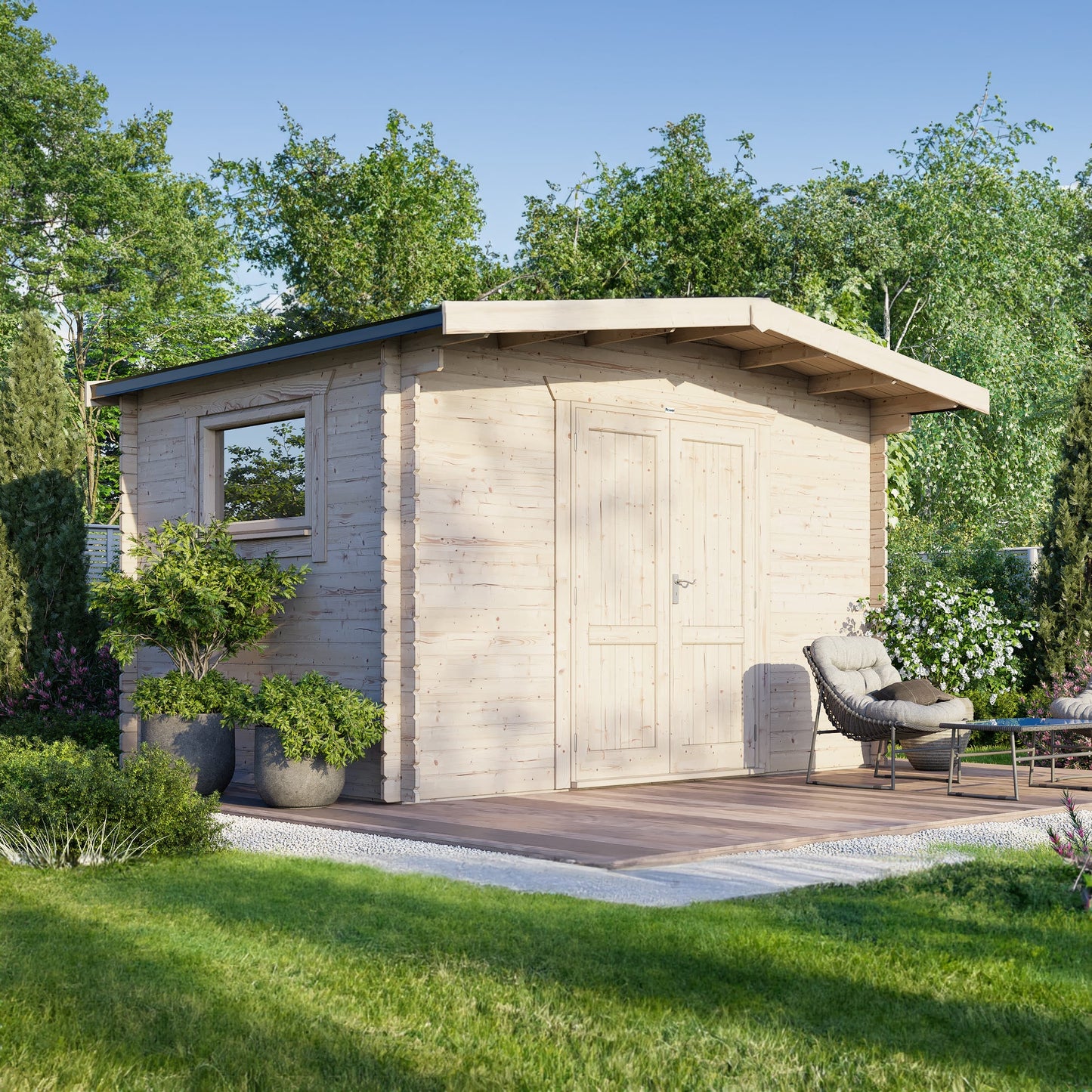 Chalet Workshop Log Cabin