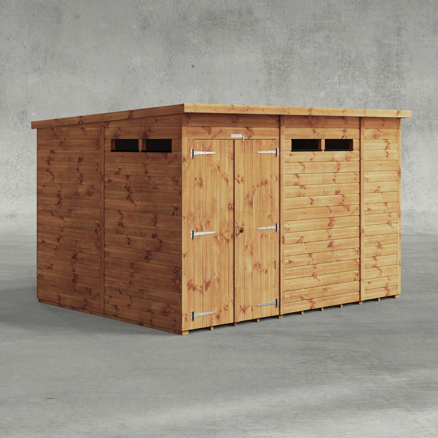 Pent Security Shed