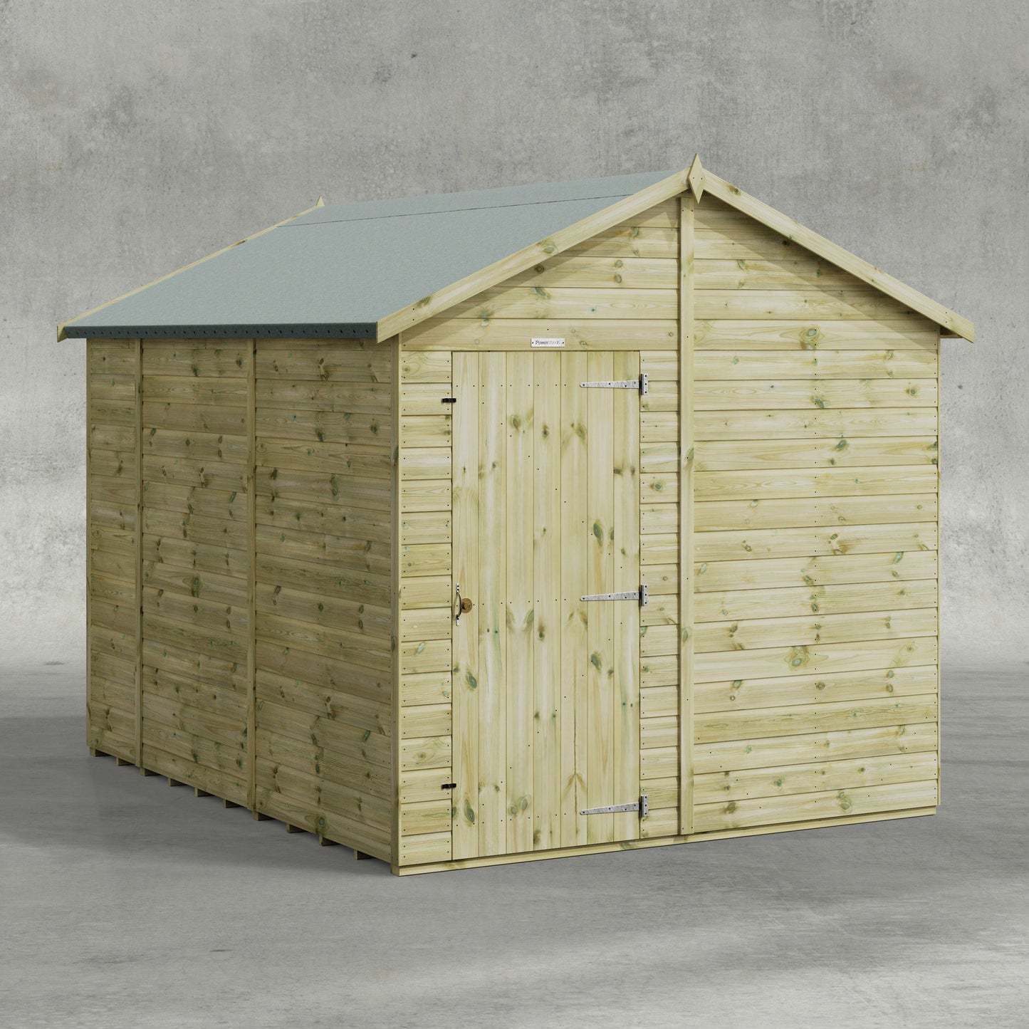 Premium Gartenhaus mit Satteldach