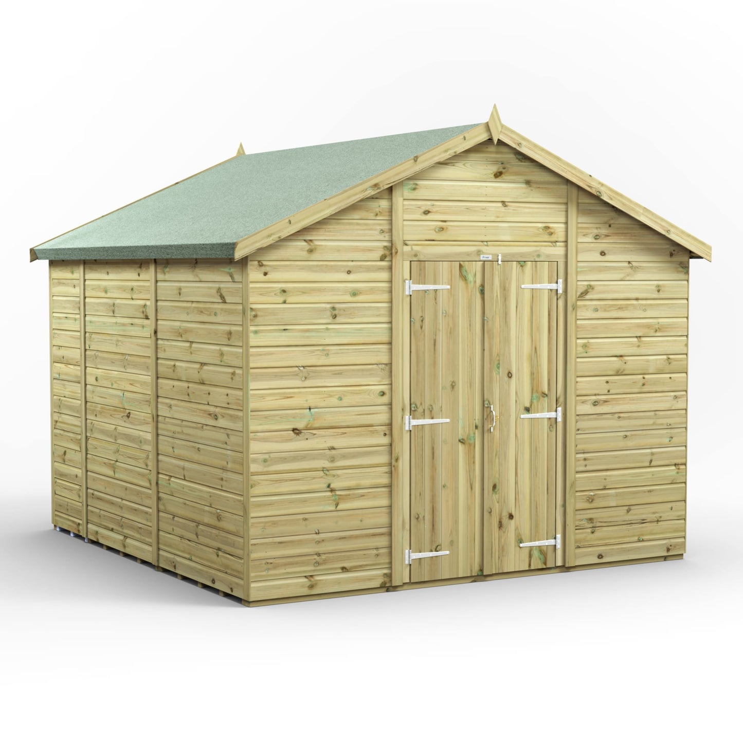 Premium Gartenhaus mit Satteldach