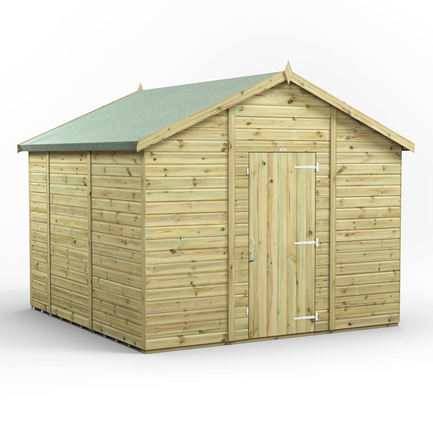 Premium Gartenhaus mit Satteldach