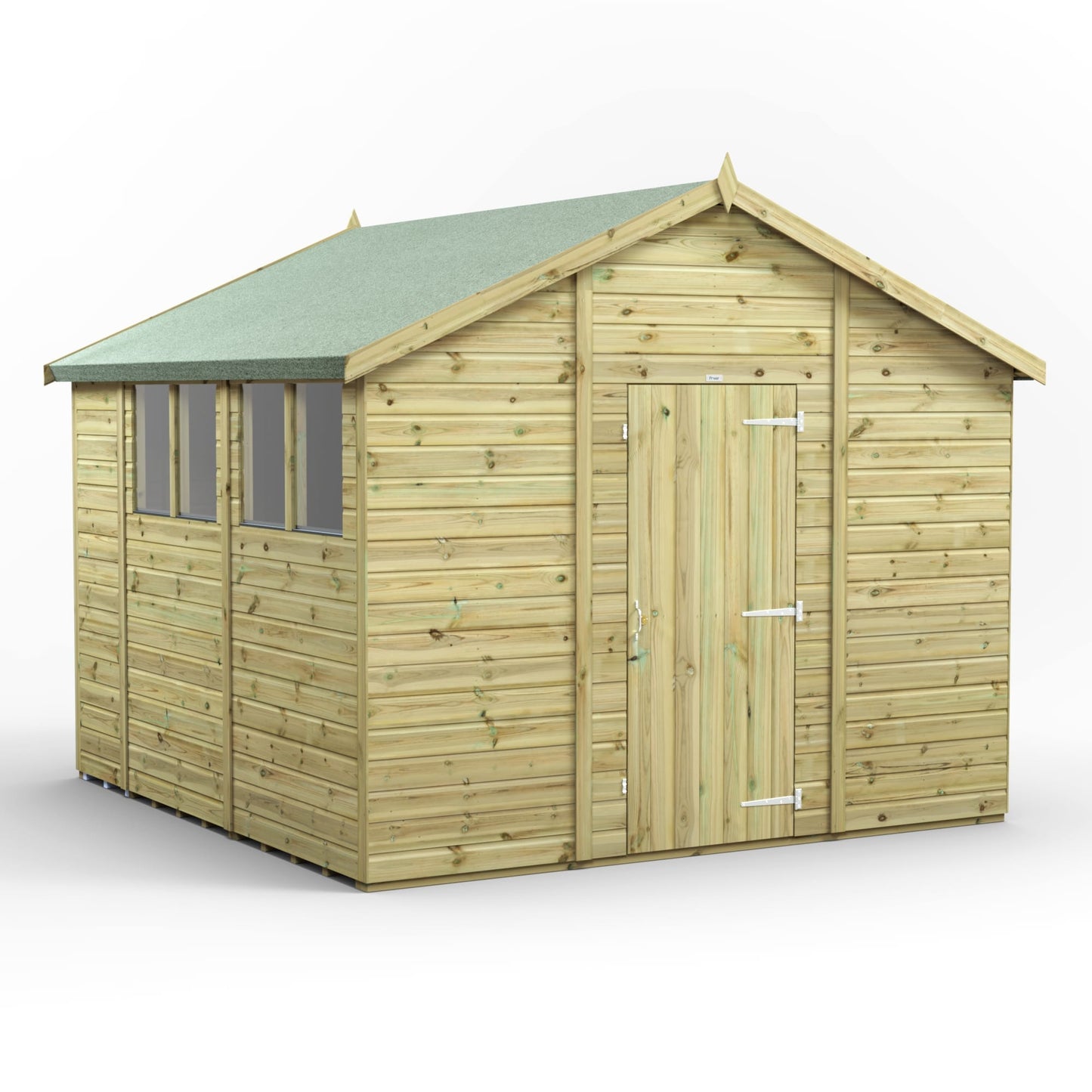 Premium Gartenhaus mit Satteldach